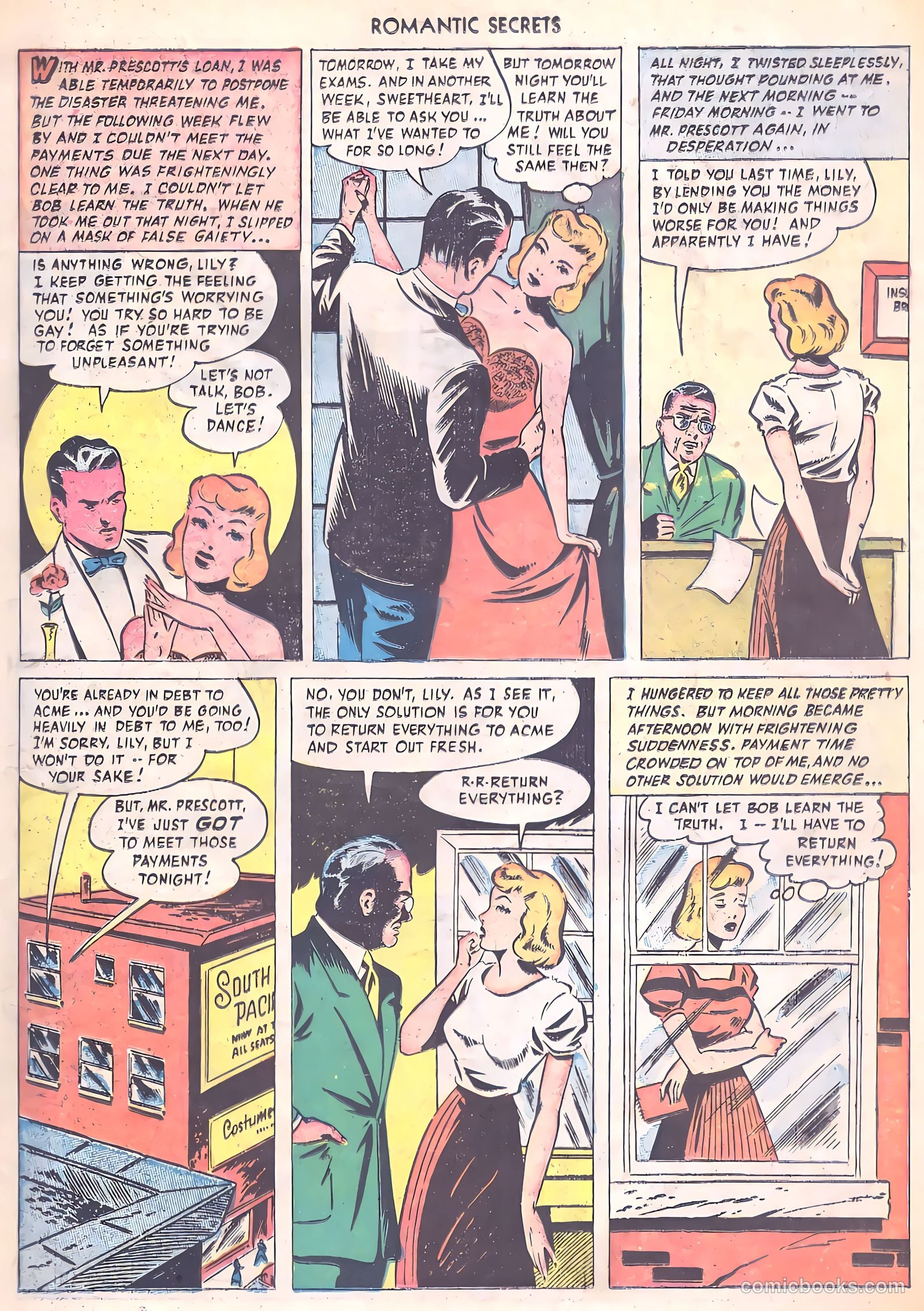 Romantic Secrets #3 (1950) — page 23 of 52