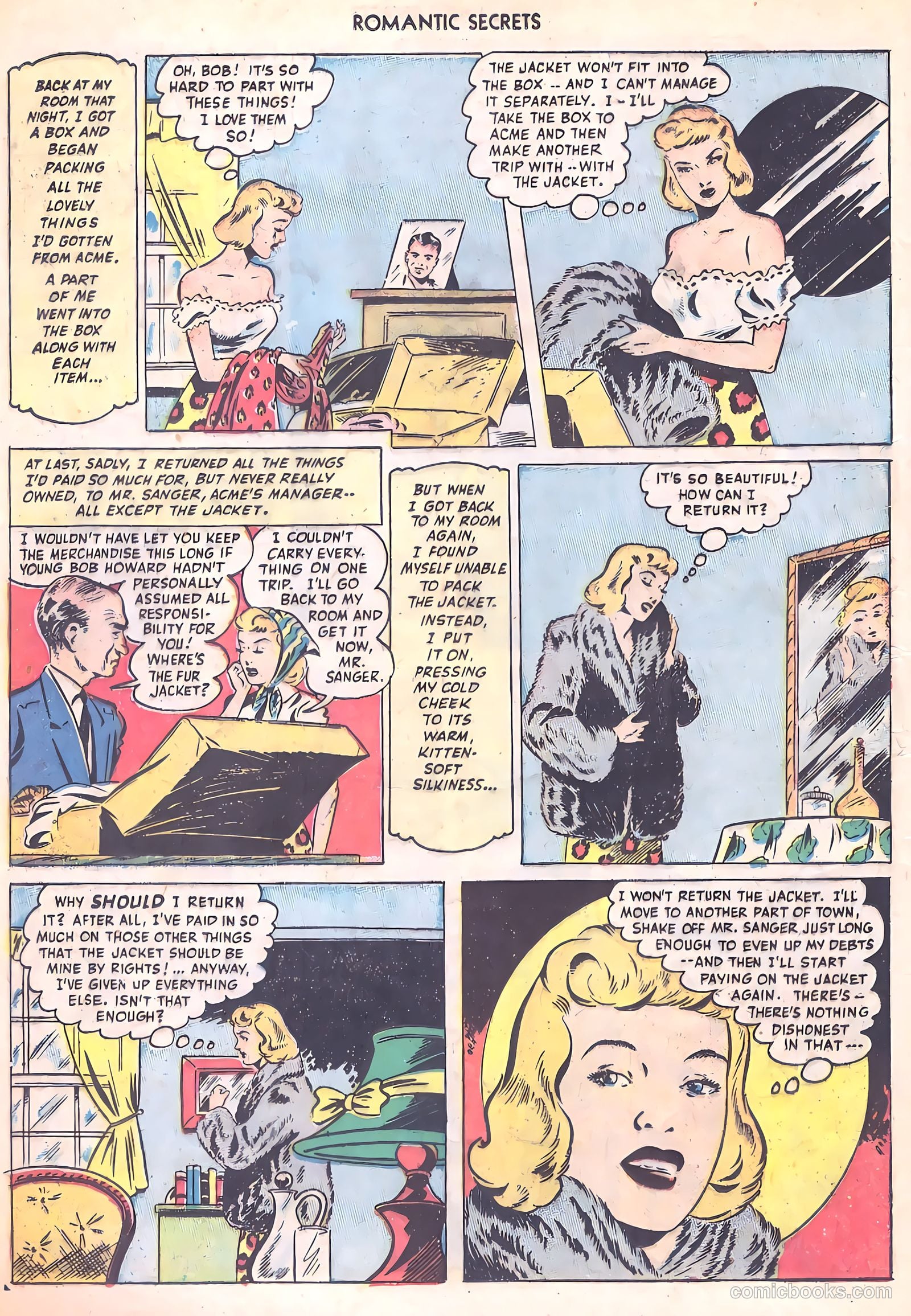 Romantic Secrets #3 (1950) — page 24 of 52