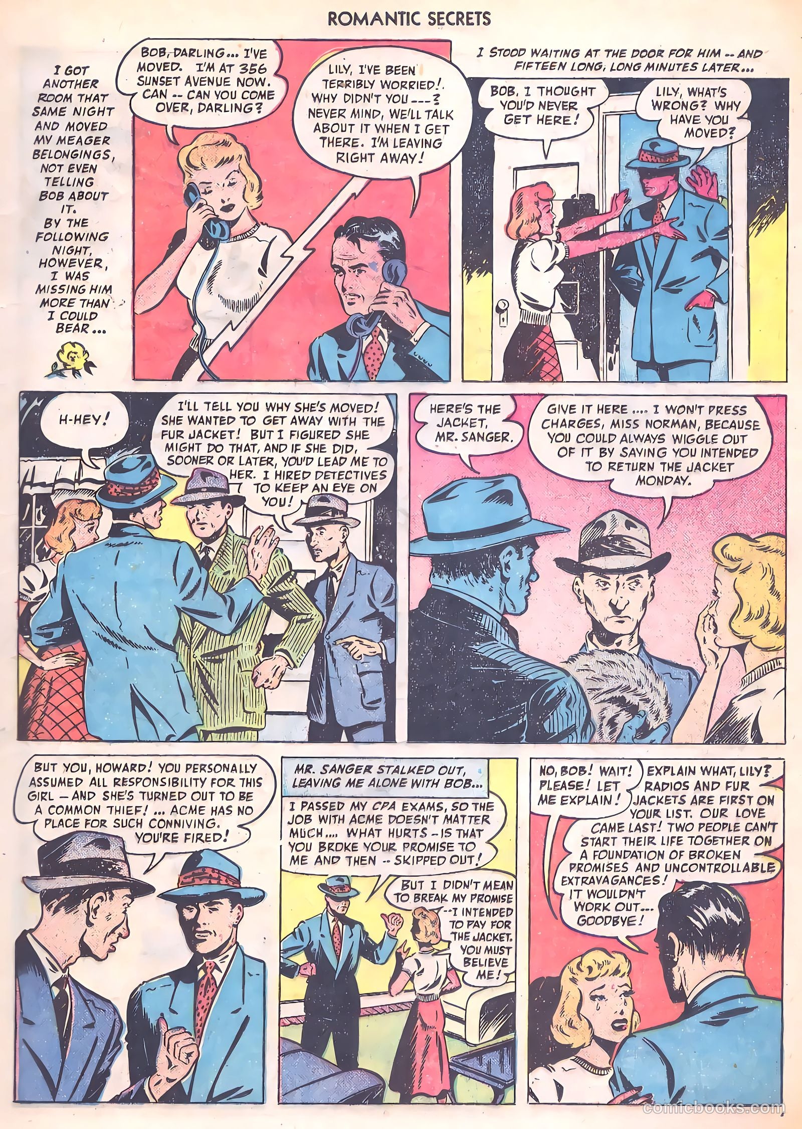 Romantic Secrets #3 (1950) — page 25 of 52