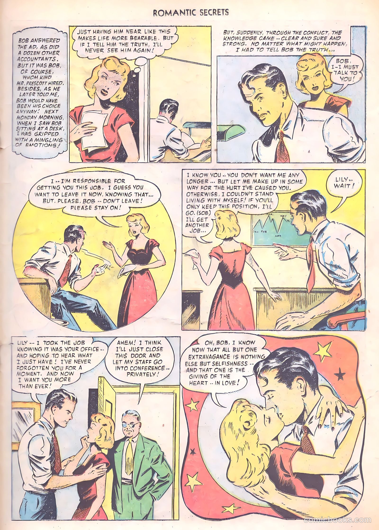Romantic Secrets #3 (1950) — page 27 of 52