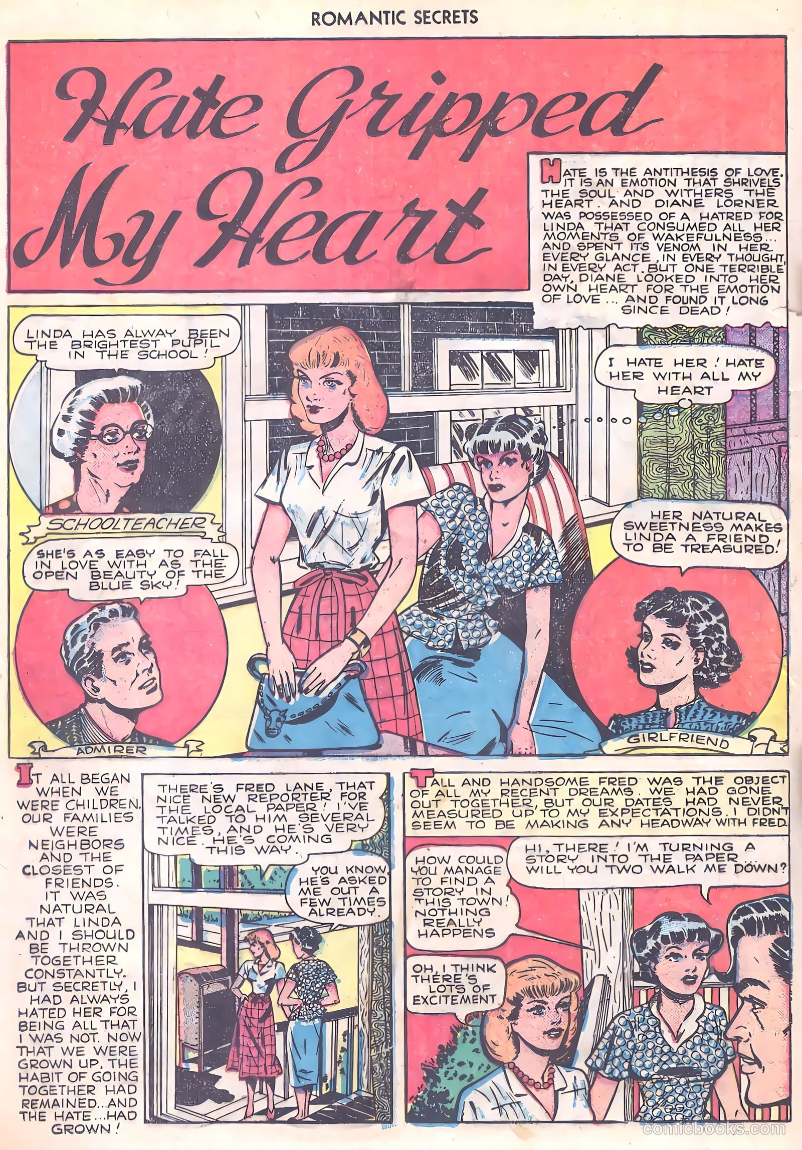 Romantic Secrets #3 (1950) — page 28 of 52