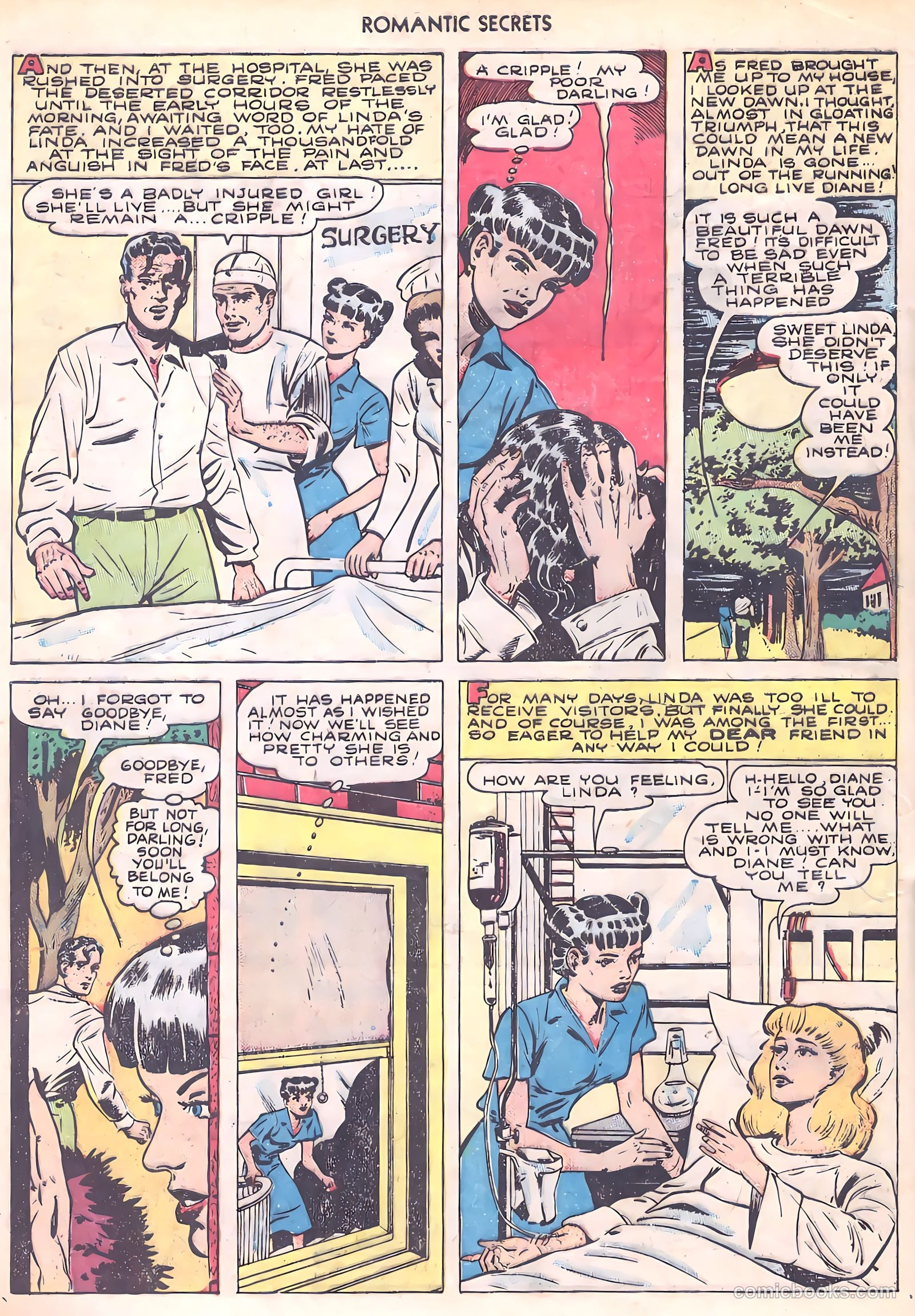 Romantic Secrets #3 (1950) — page 32 of 52