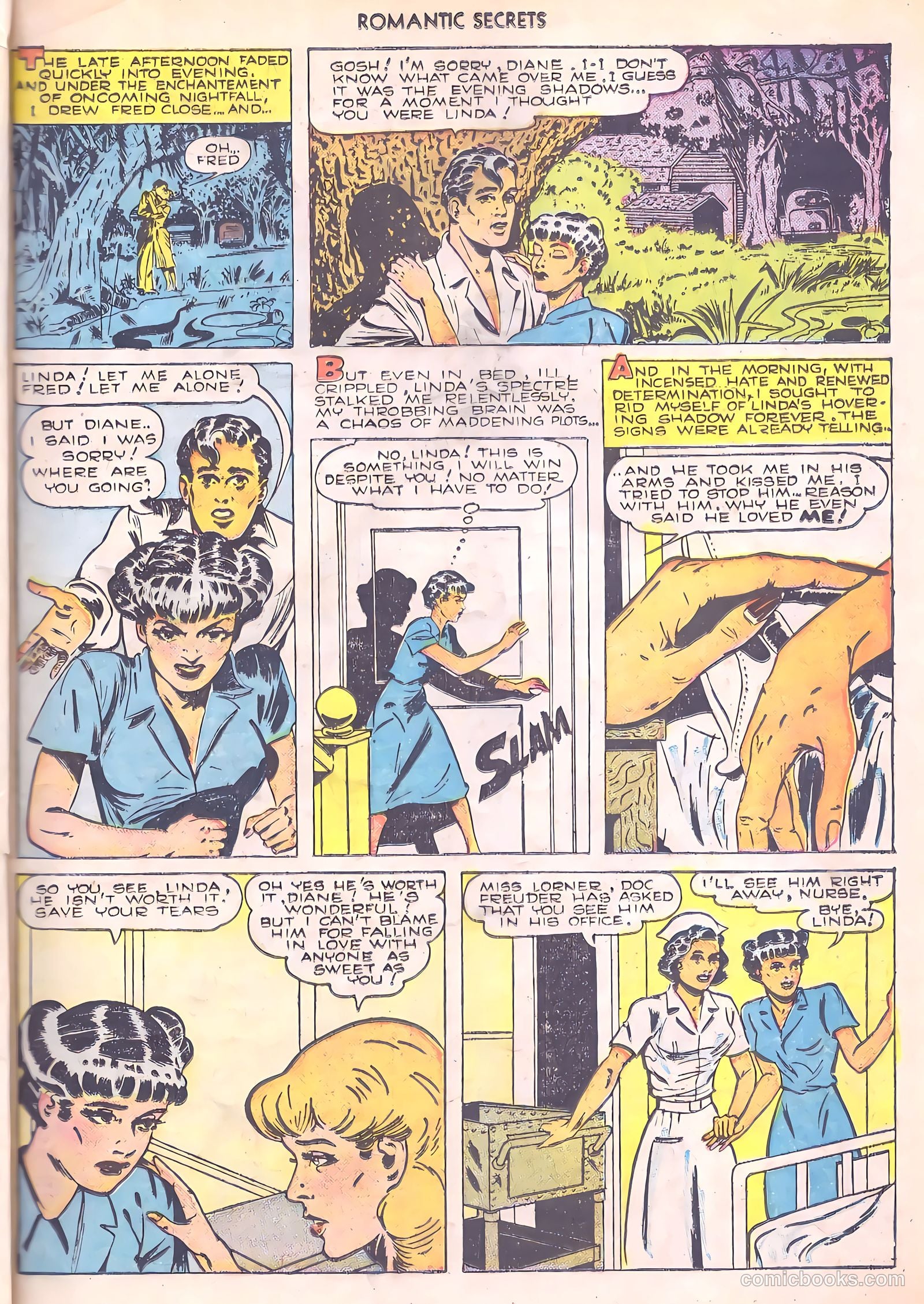 Romantic Secrets #3 (1950) — page 35 of 52