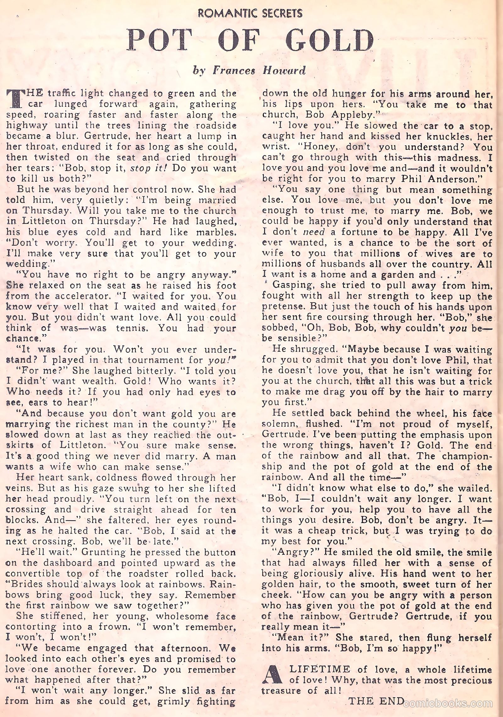 Romantic Secrets #3 (1950) — page 40 of 52