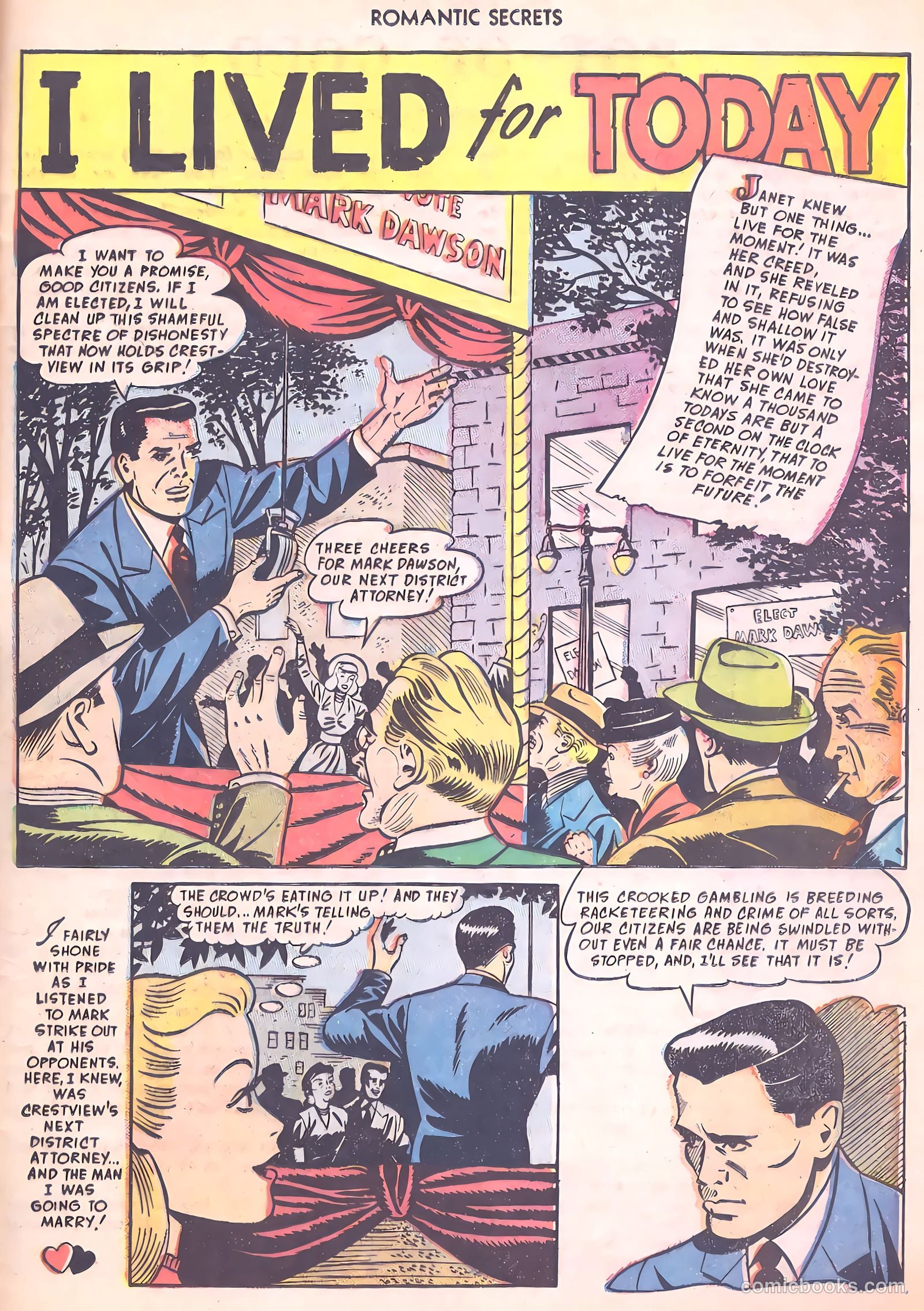 Romantic Secrets #3 (1950) — page 41 of 52