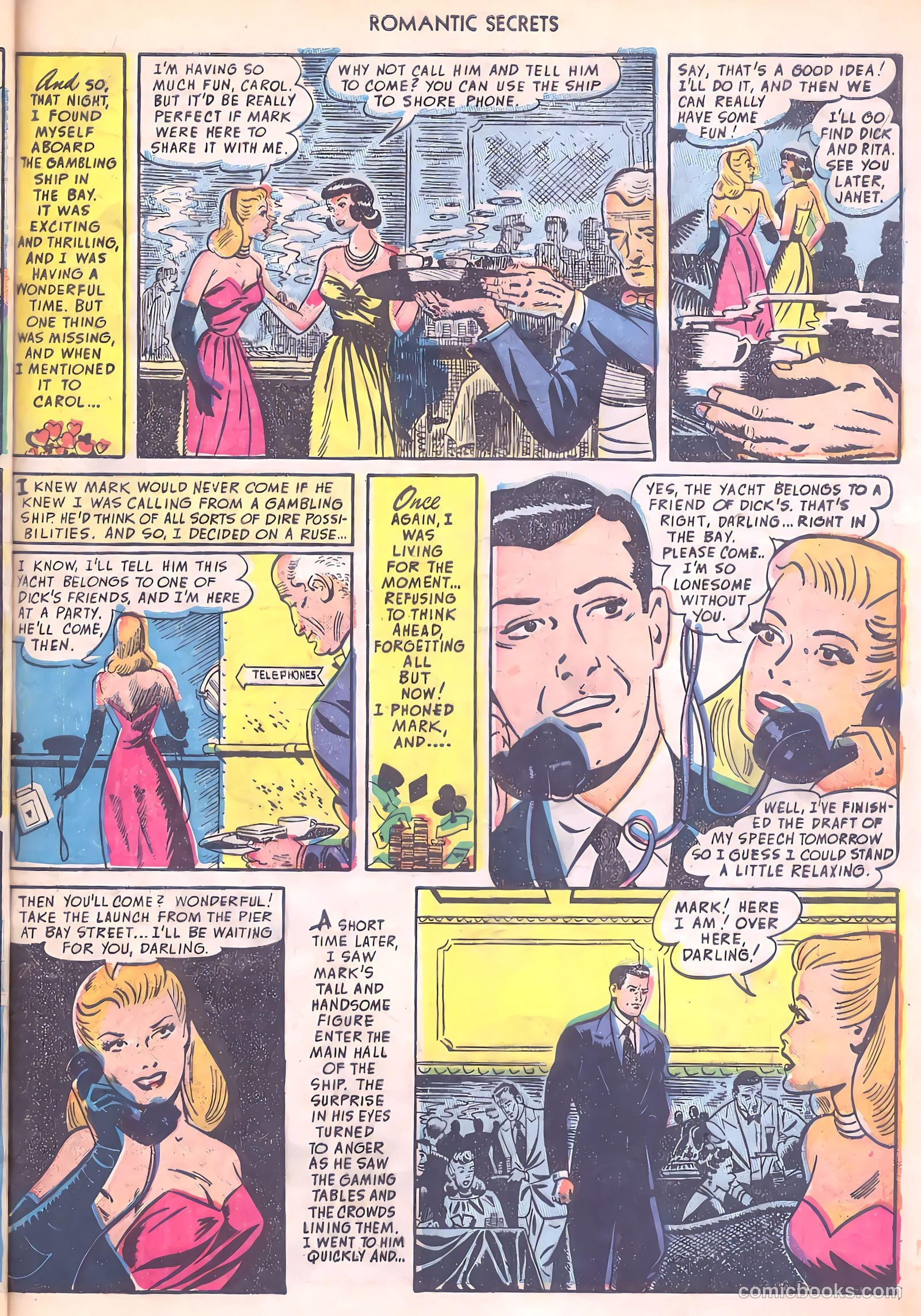 Romantic Secrets #3 (1950) — page 45 of 52