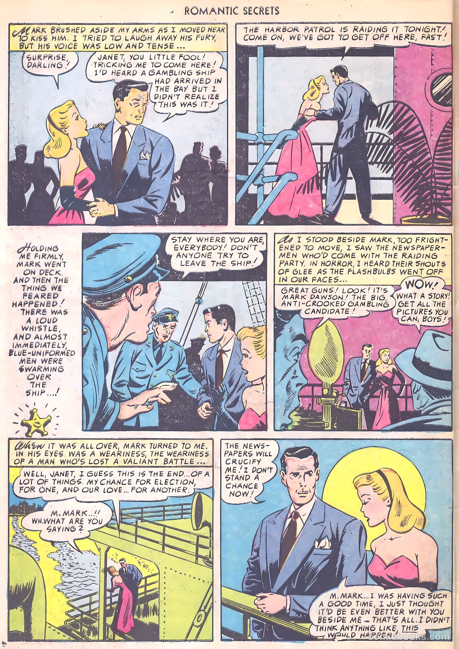 Romantic Secrets #3 (1950) — page 46 of 52