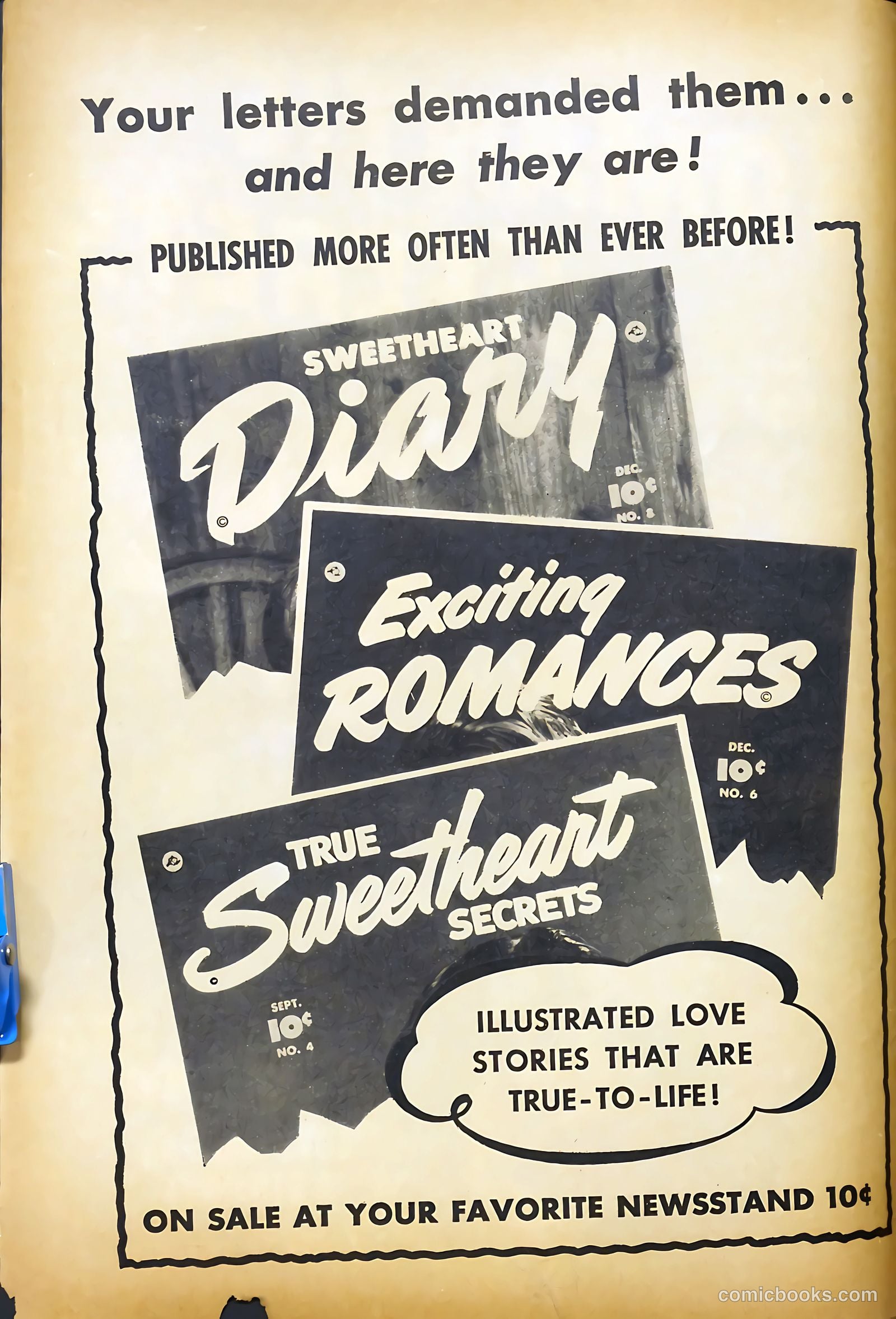 Romantic Secrets #30 (1952) — page 2 of 36