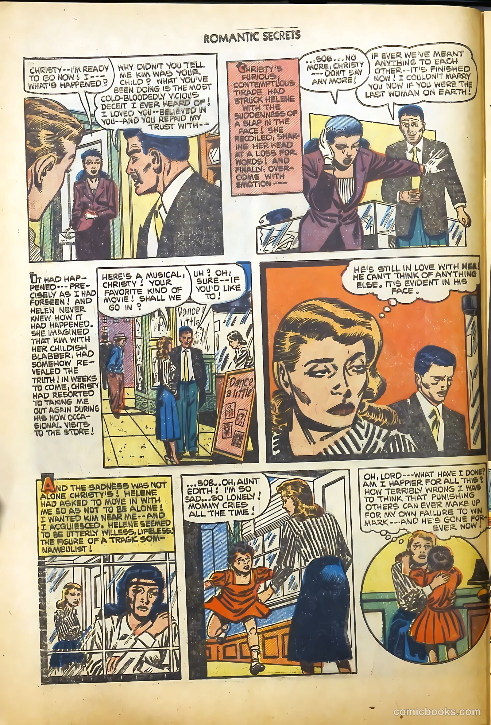 Romantic Secrets #30 (1952) — page 12 of 36