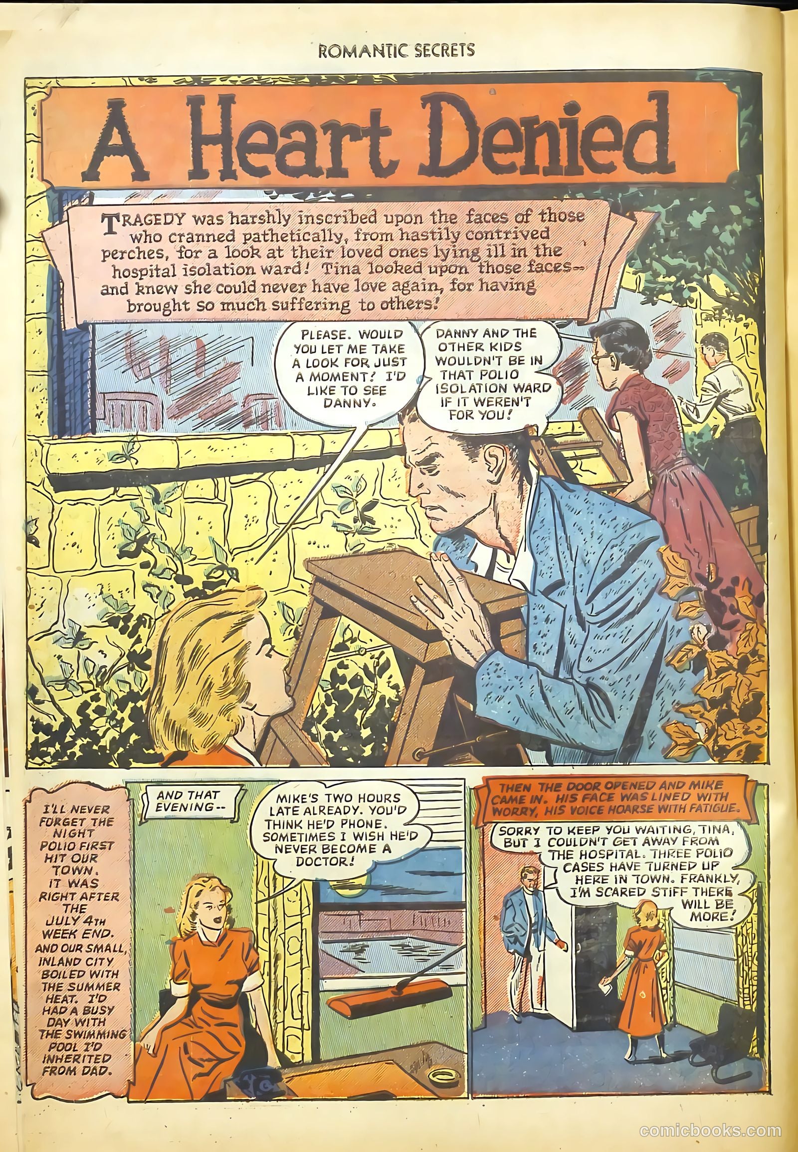Romantic Secrets #30 (1952) — page 26 of 36