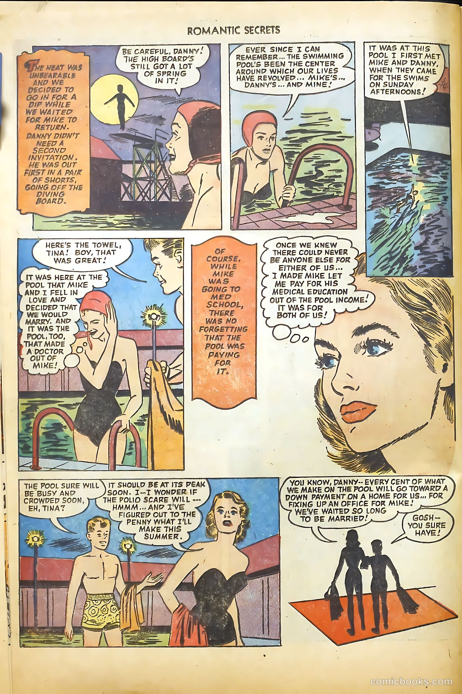 Romantic Secrets #30 (1952) — page 28 of 36