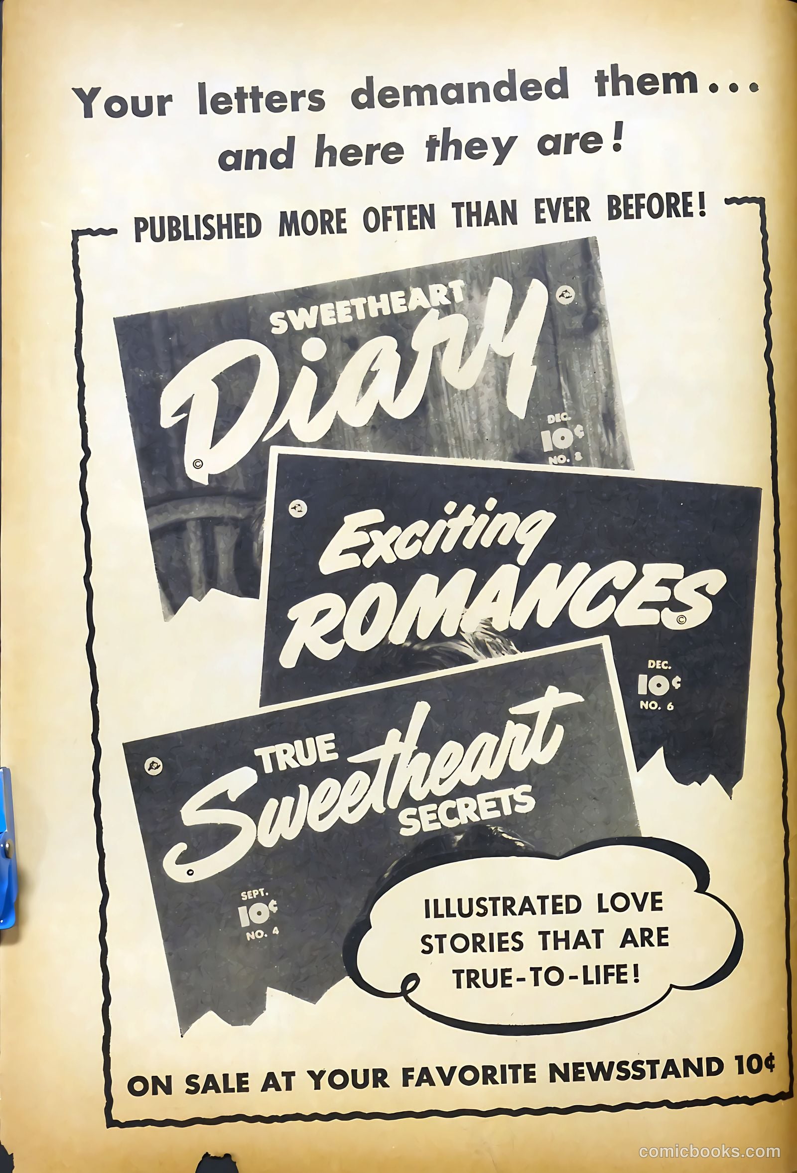 Romantic Secrets #30 (1960) — page 2 of 36