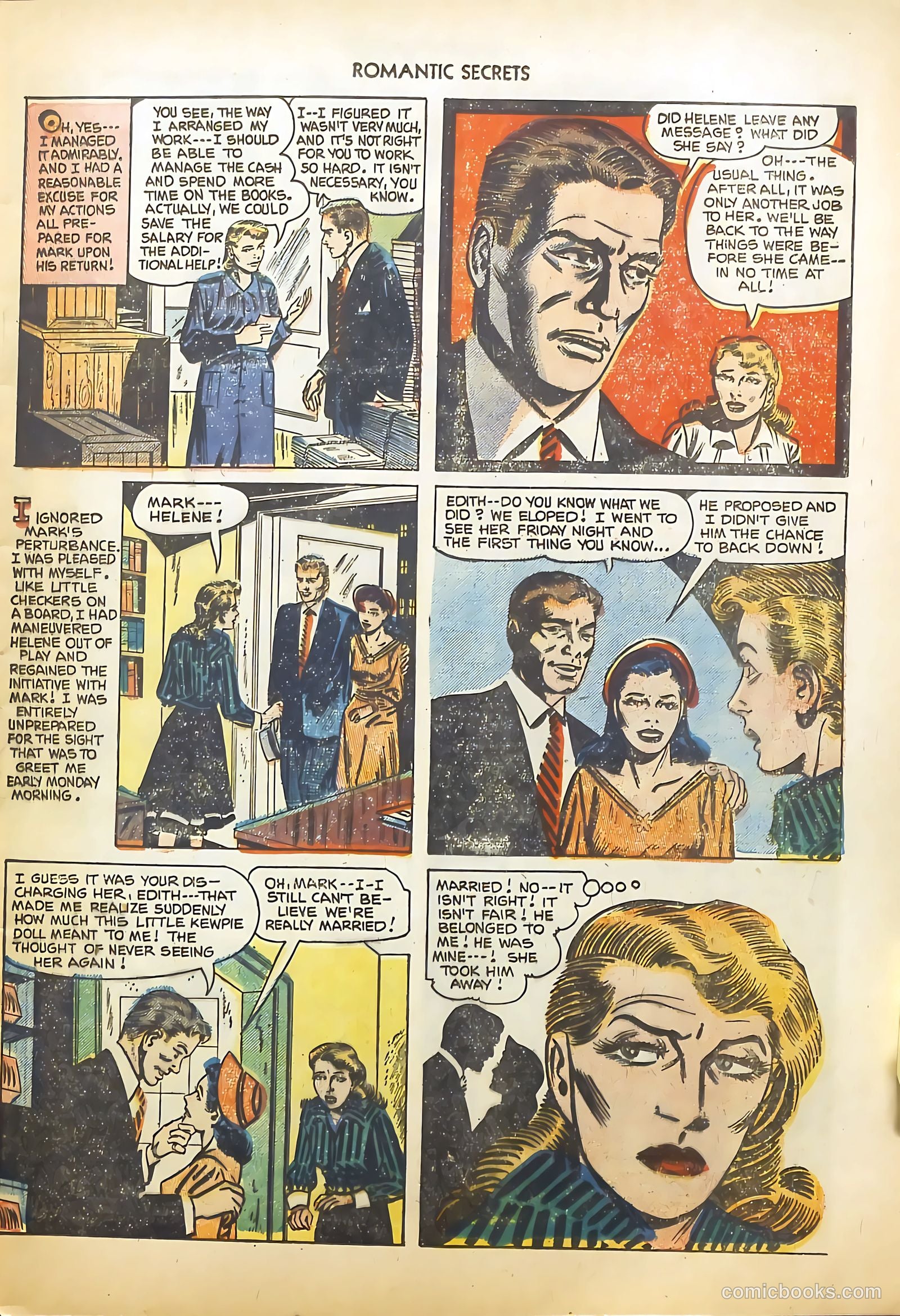 Romantic Secrets #30 (1960) — page 7 of 36