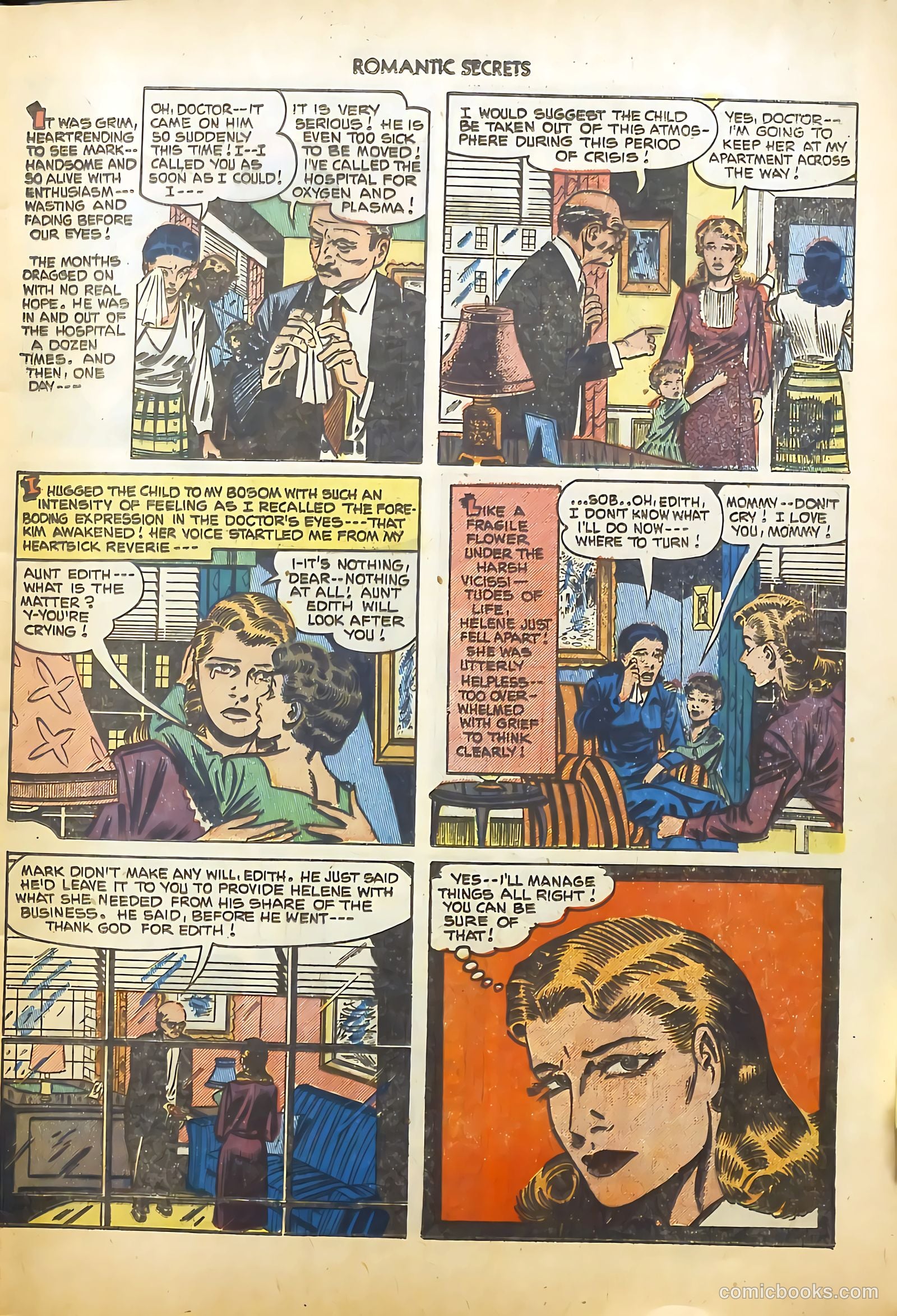 Romantic Secrets #30 (1960) — page 9 of 36