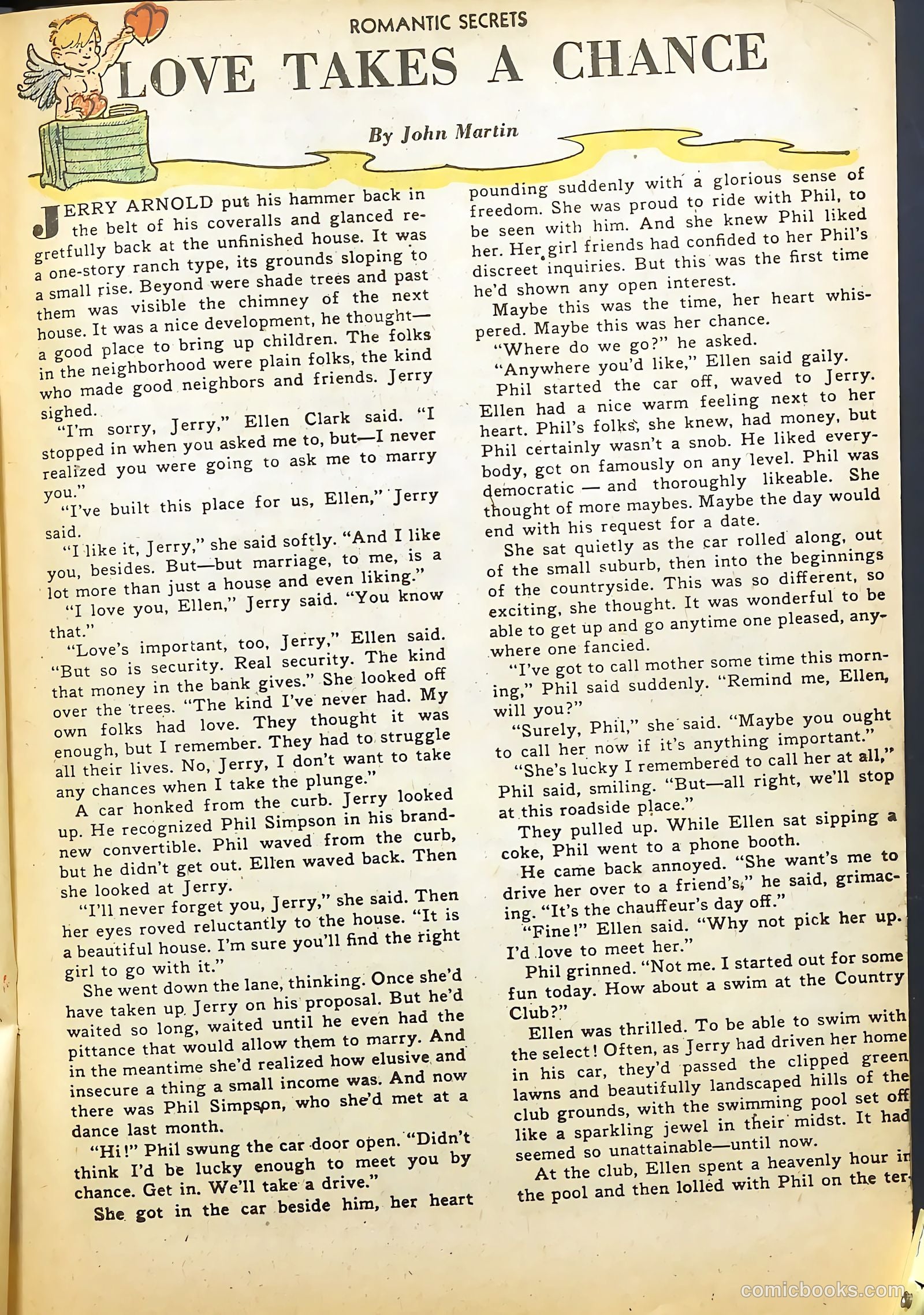 Romantic Secrets #30 (1960) — page 23 of 36
