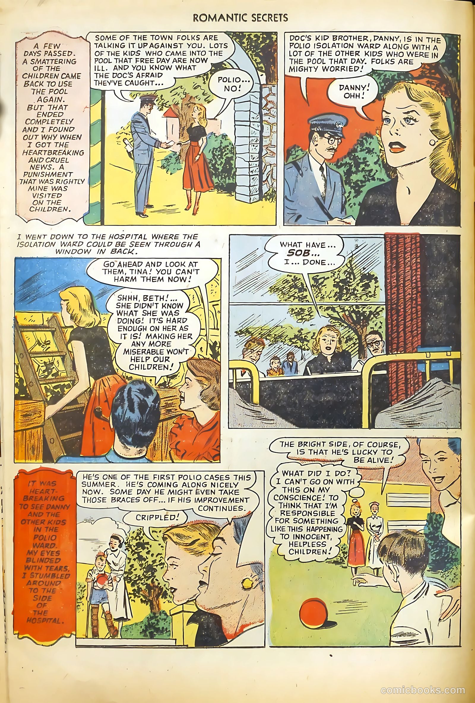 Romantic Secrets #30 (1960) — page 32 of 36