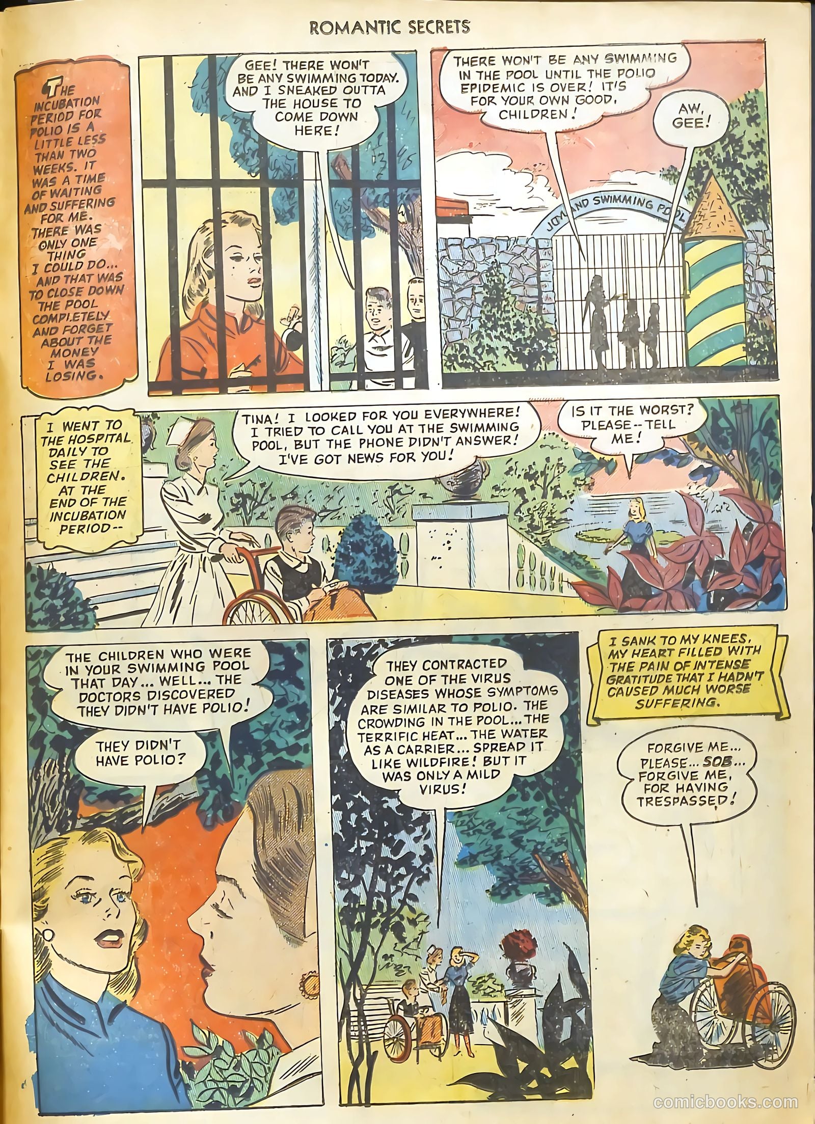 Romantic Secrets #30 (1960) — page 33 of 36