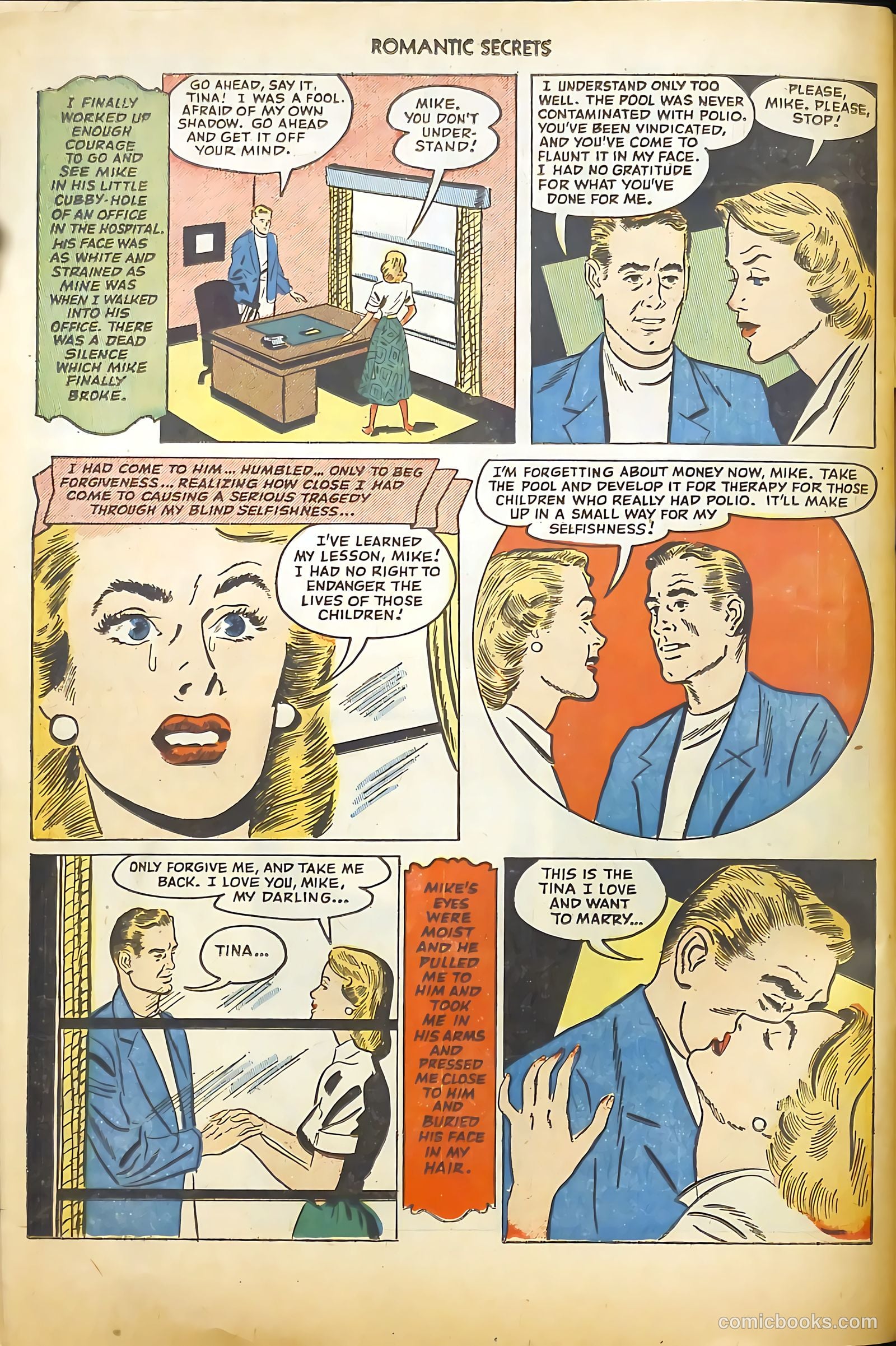Romantic Secrets #30 (1960) — page 34 of 36