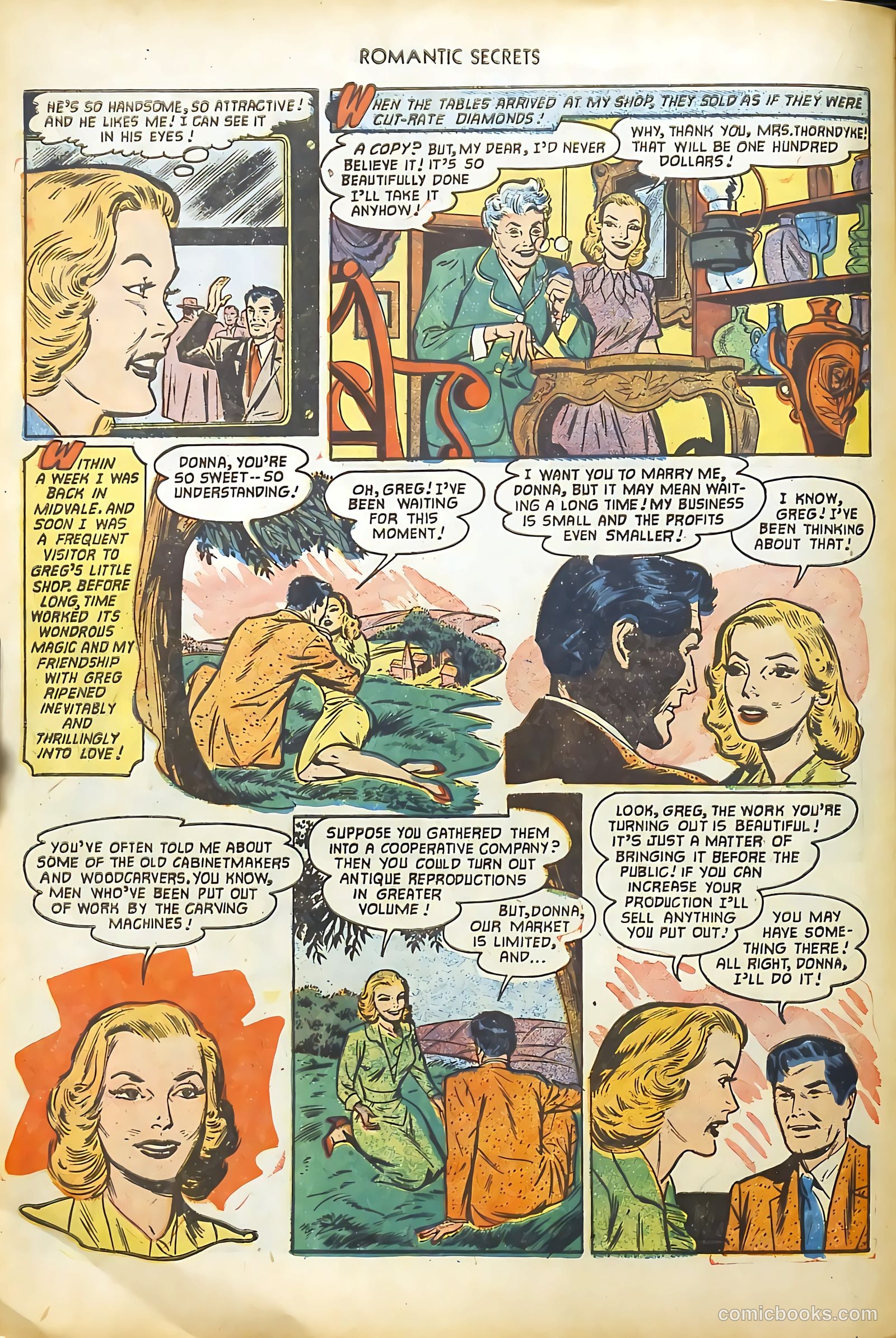 Romantic Secrets #31 (1961) — page 16 of 36