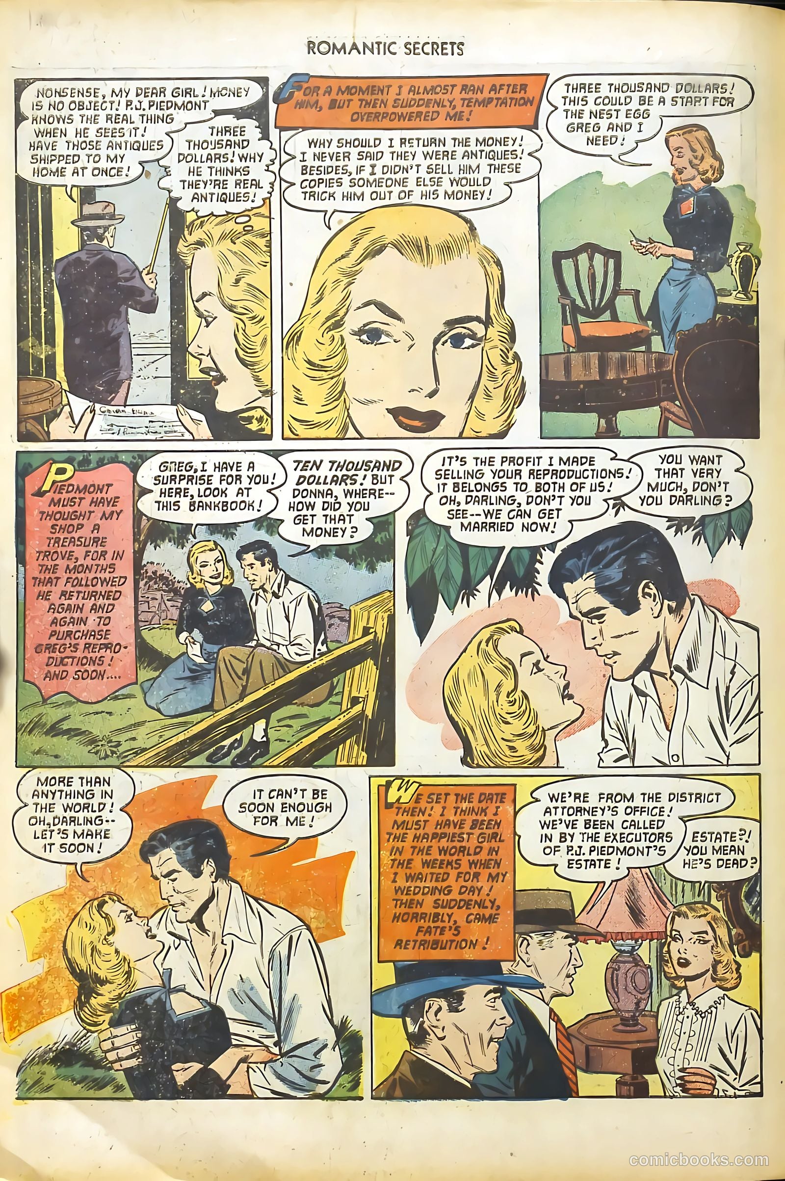 Romantic Secrets #31 (1961) — page 18 of 36