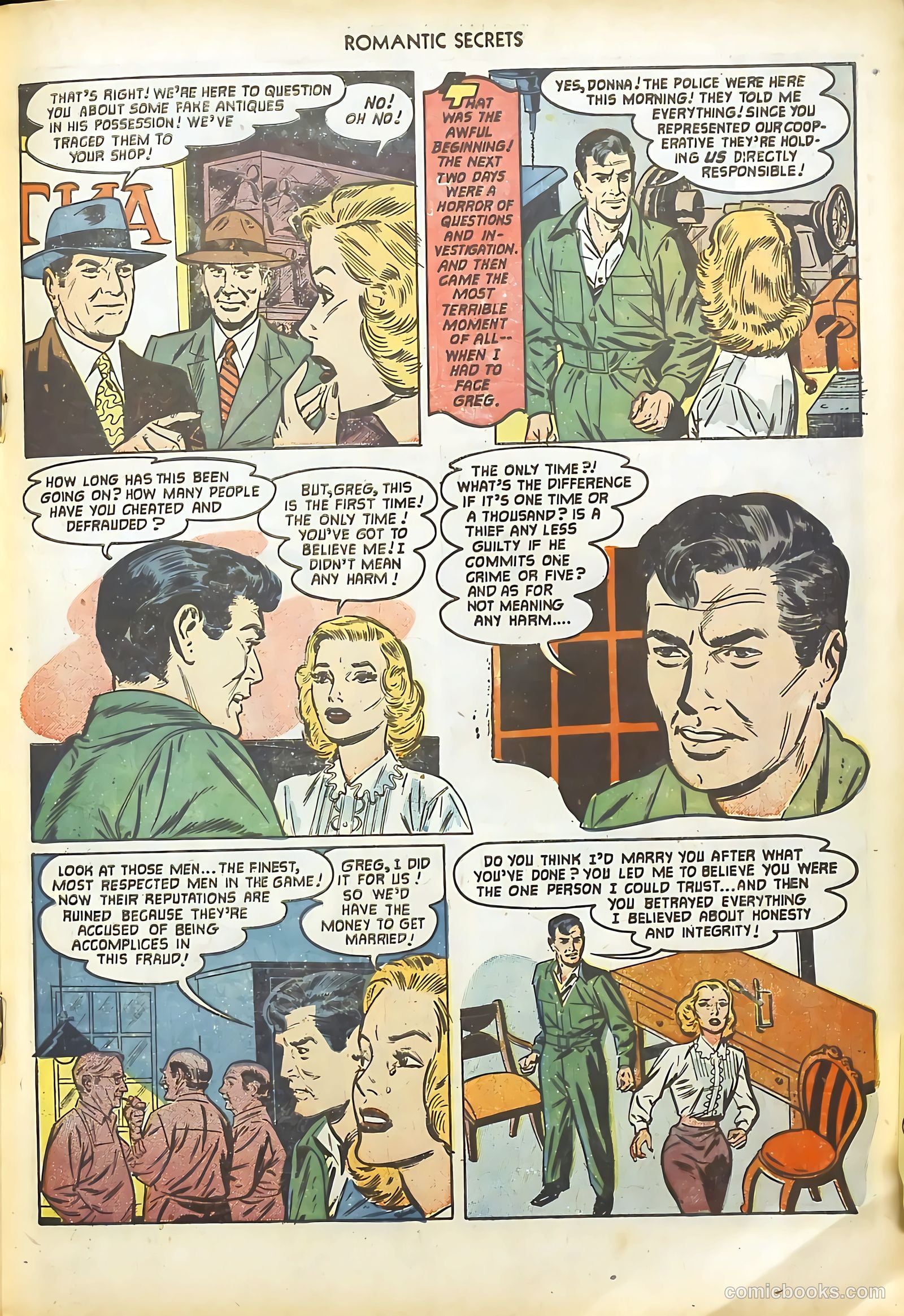Romantic Secrets #31 (1961) — page 19 of 36