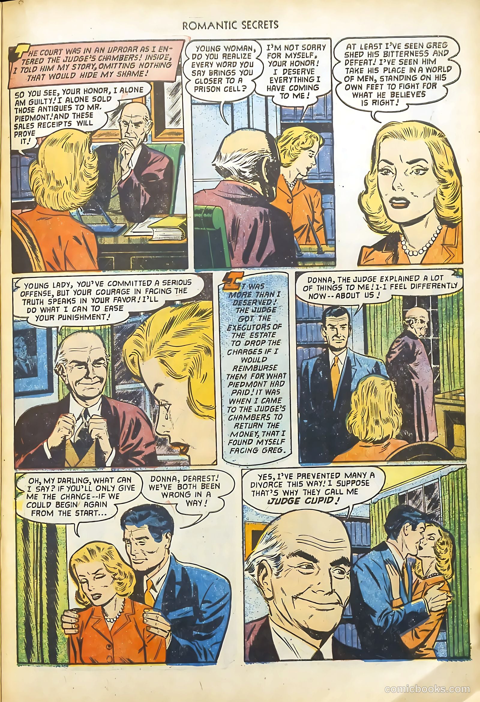 Romantic Secrets #31 (1961) — page 21 of 36