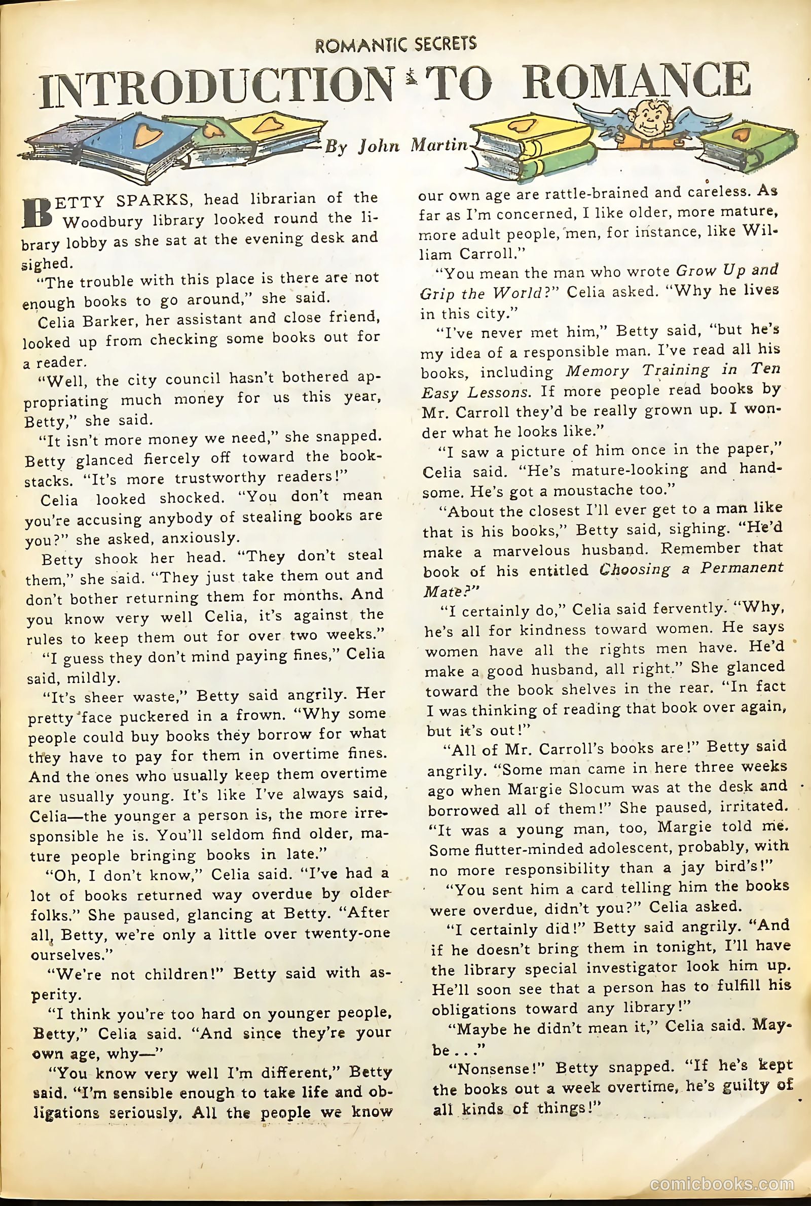 Romantic Secrets #31 (1961) — page 23 of 36