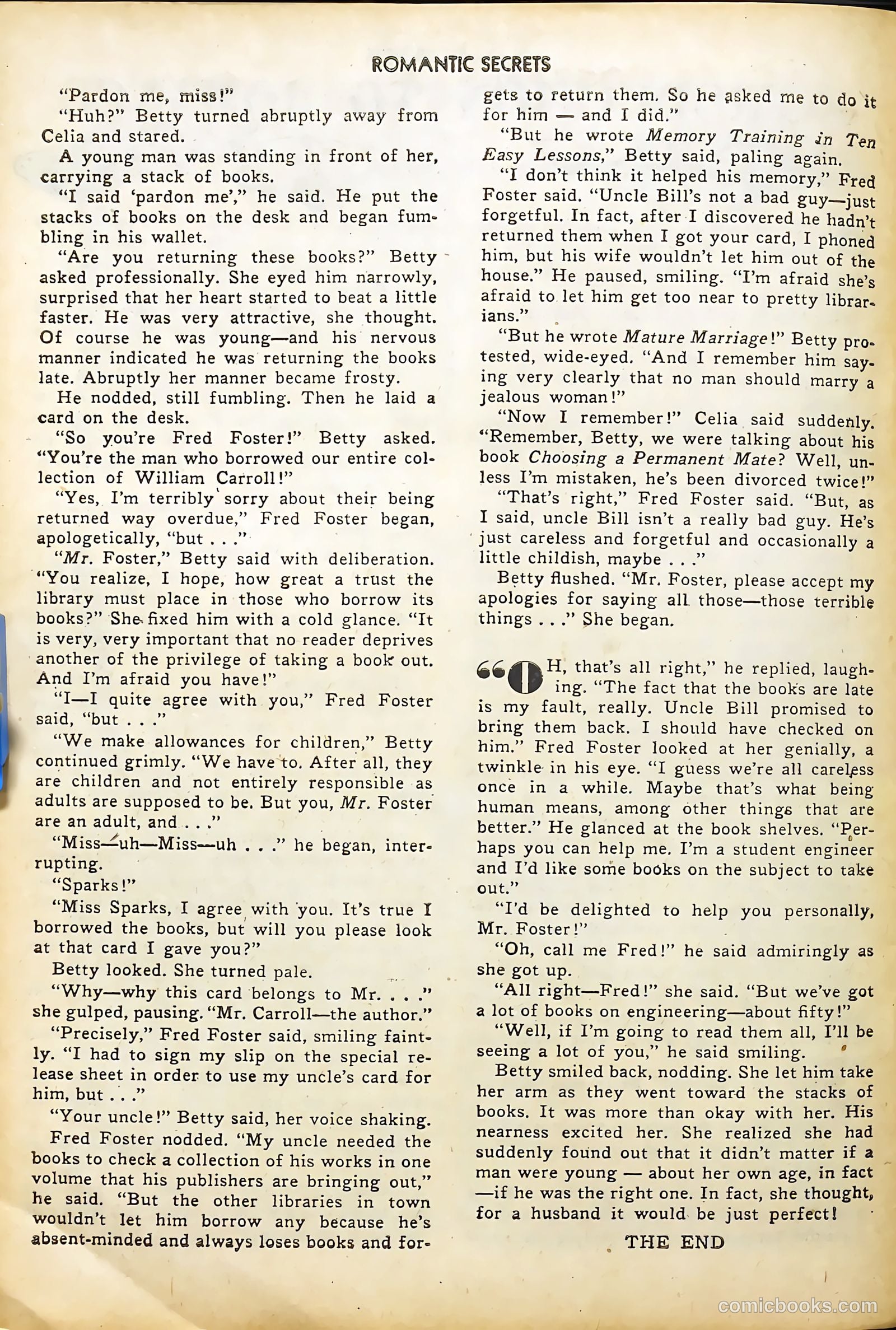 Romantic Secrets #31 (1961) — page 24 of 36