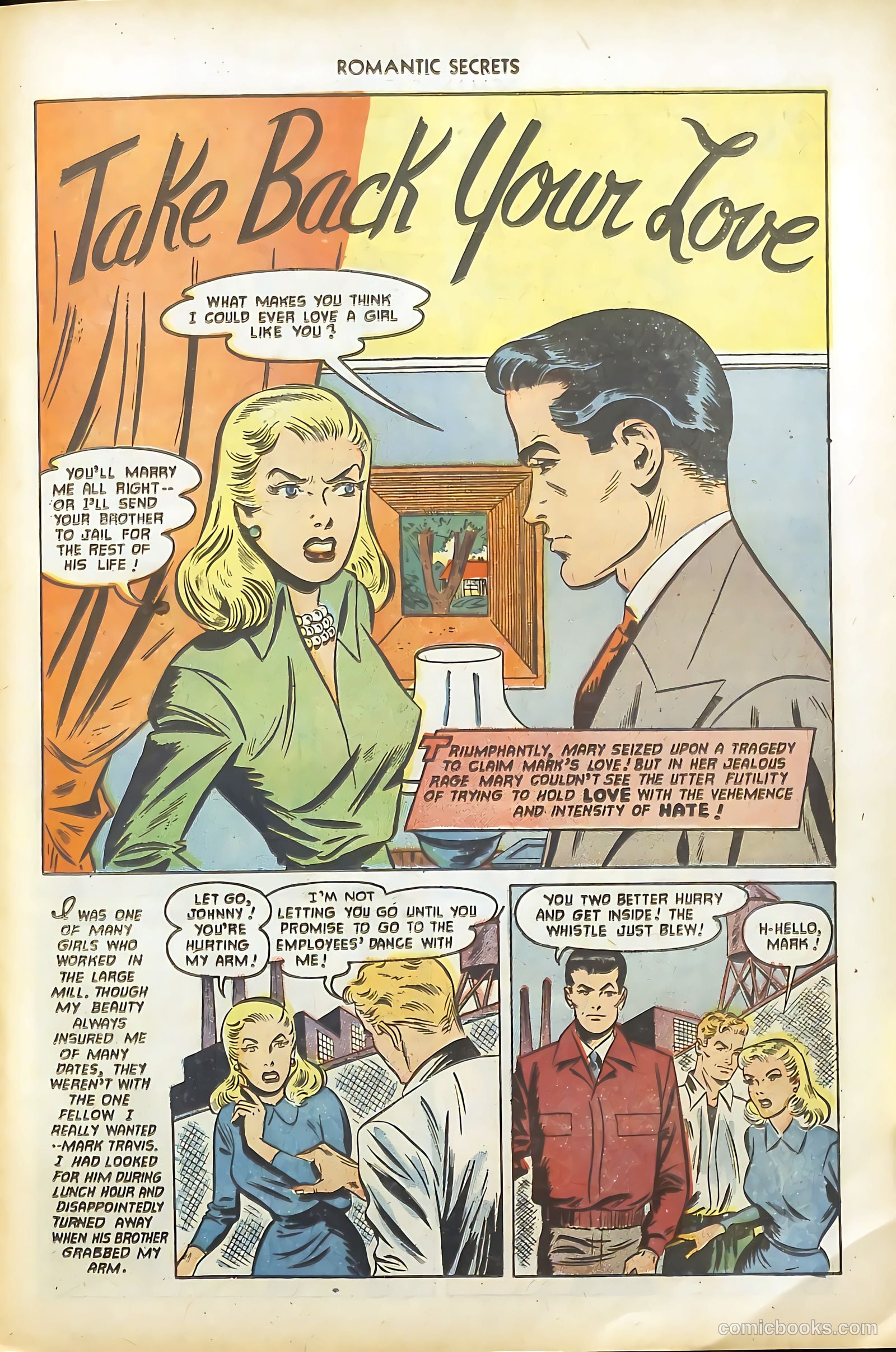 Romantic Secrets #31 (1961) — page 27 of 36
