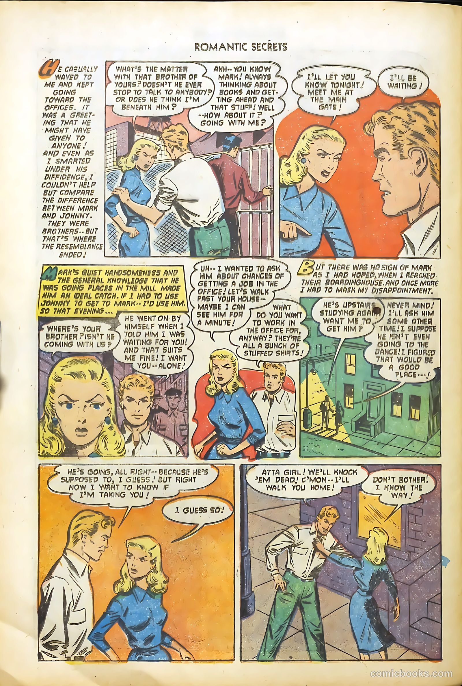 Romantic Secrets #31 (1961) — page 28 of 36