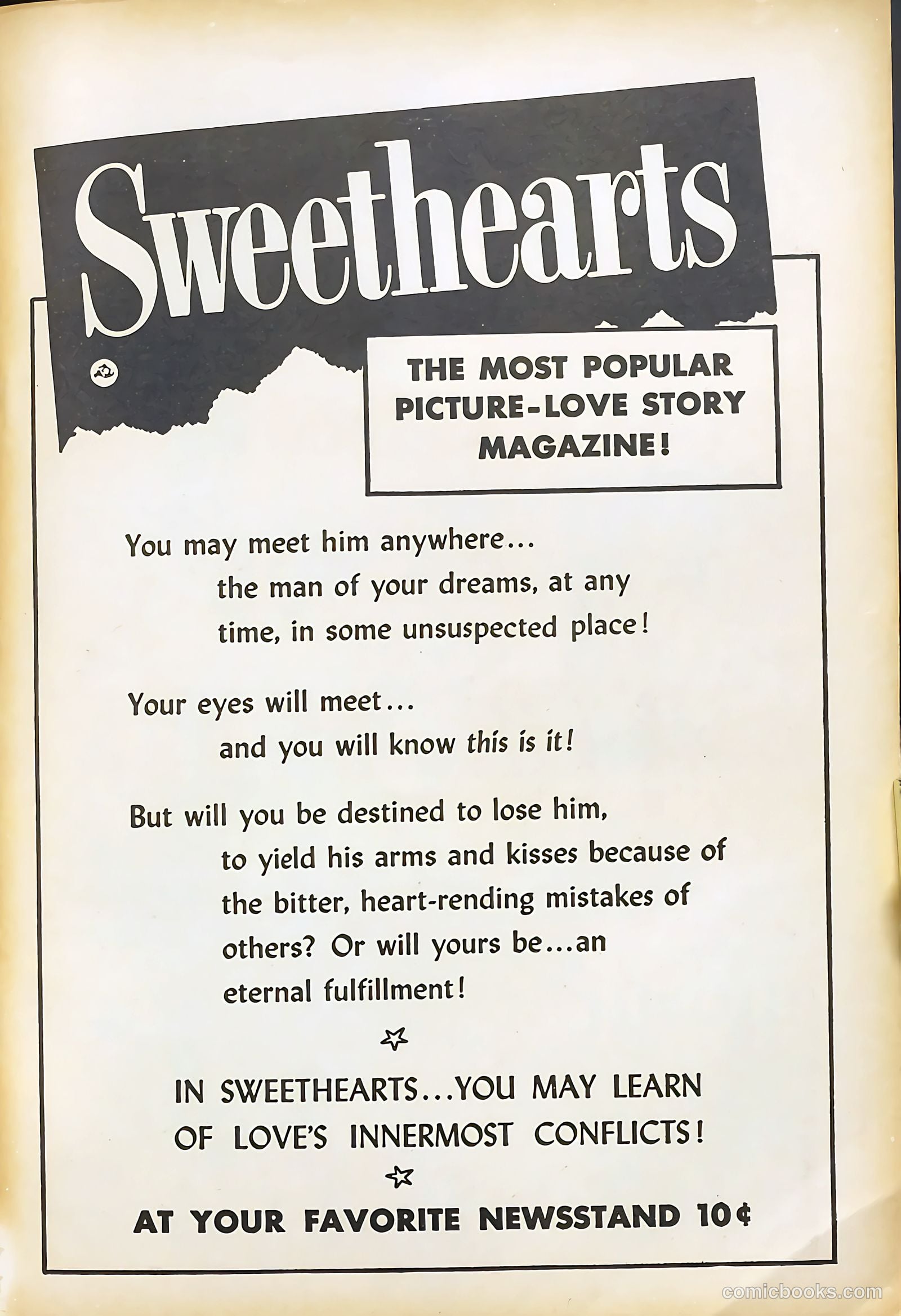 Romantic Secrets #31 (1961) — page 35 of 36