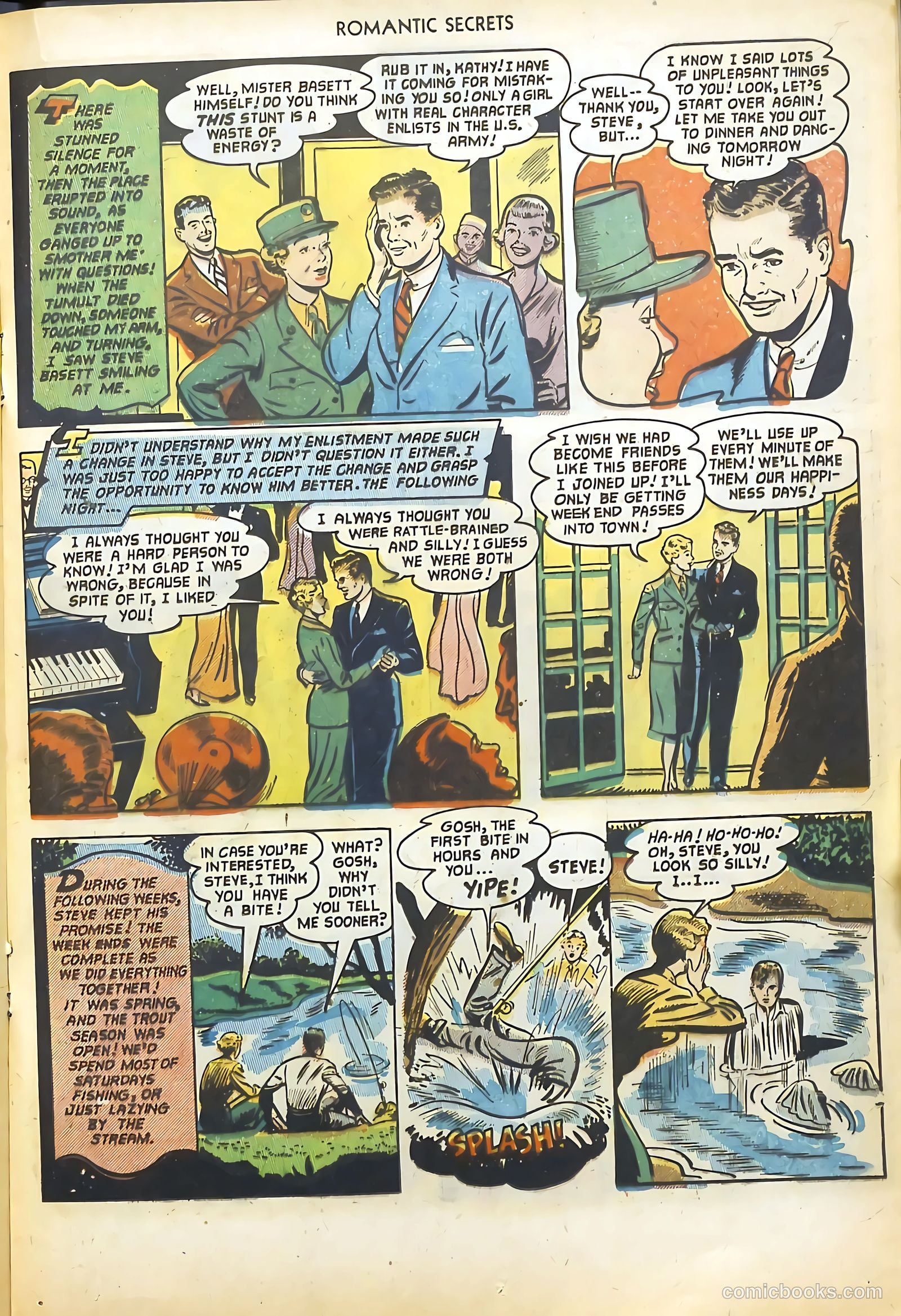 Romantic Secrets #32 (1952) — page 17 of 36