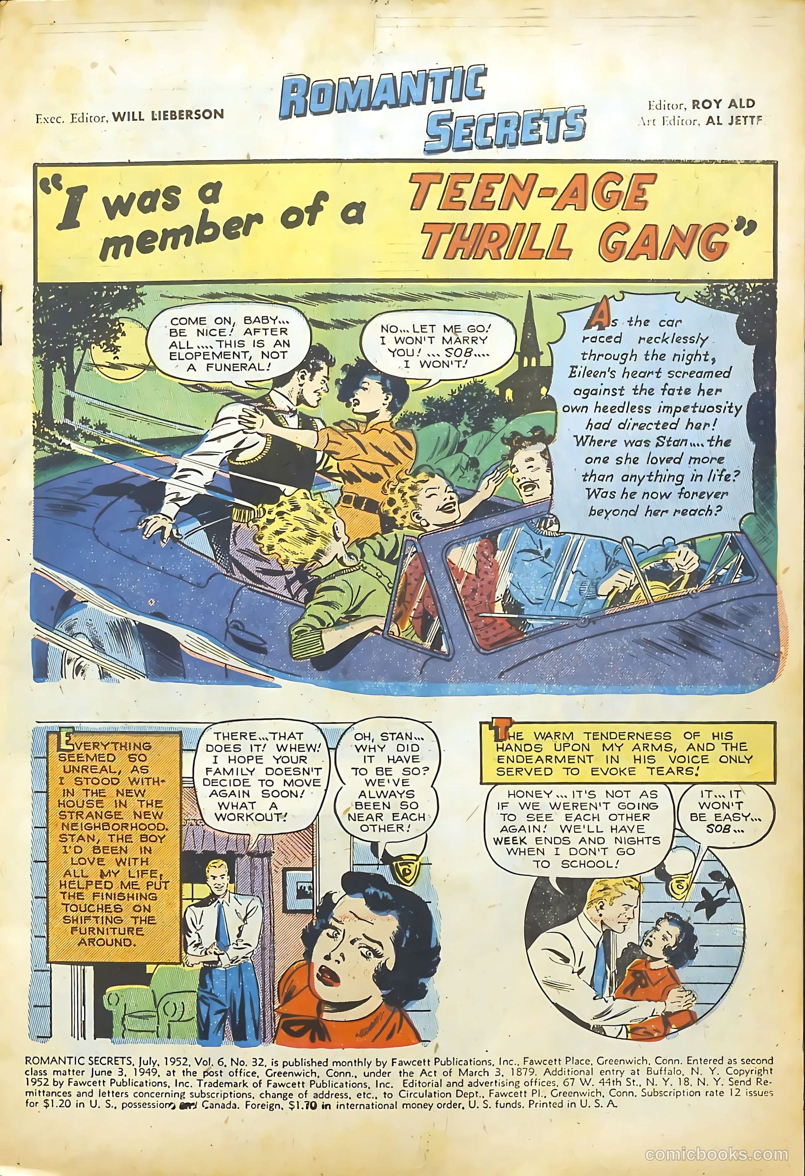 Romantic Secrets #32 (1961) — page 3 of 36