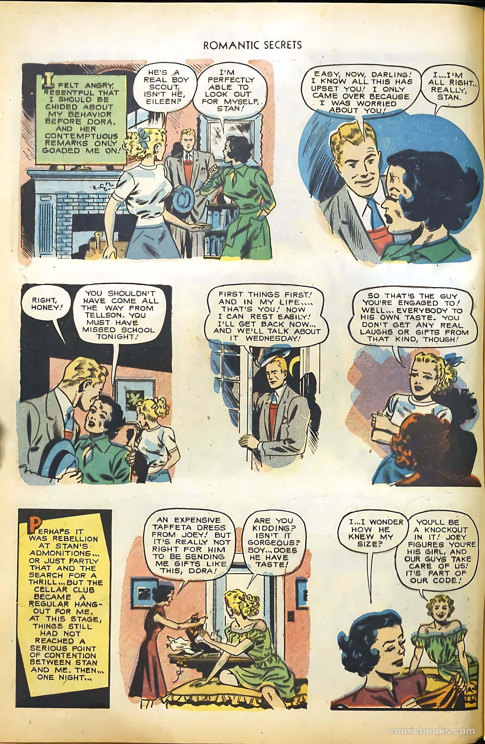 Romantic Secrets #32 (1961) — page 8 of 36