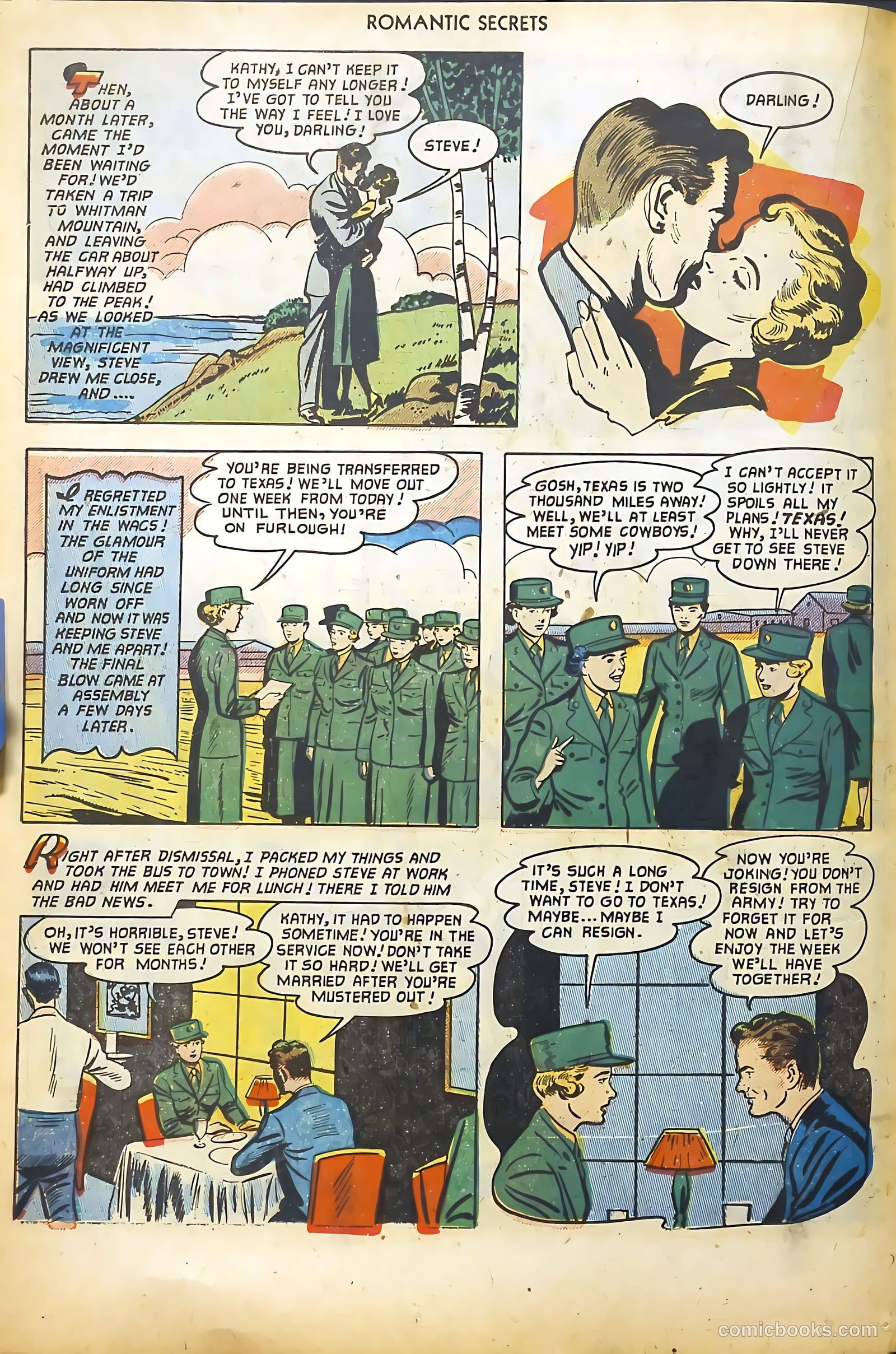 Romantic Secrets #32 (1961) — page 18 of 36
