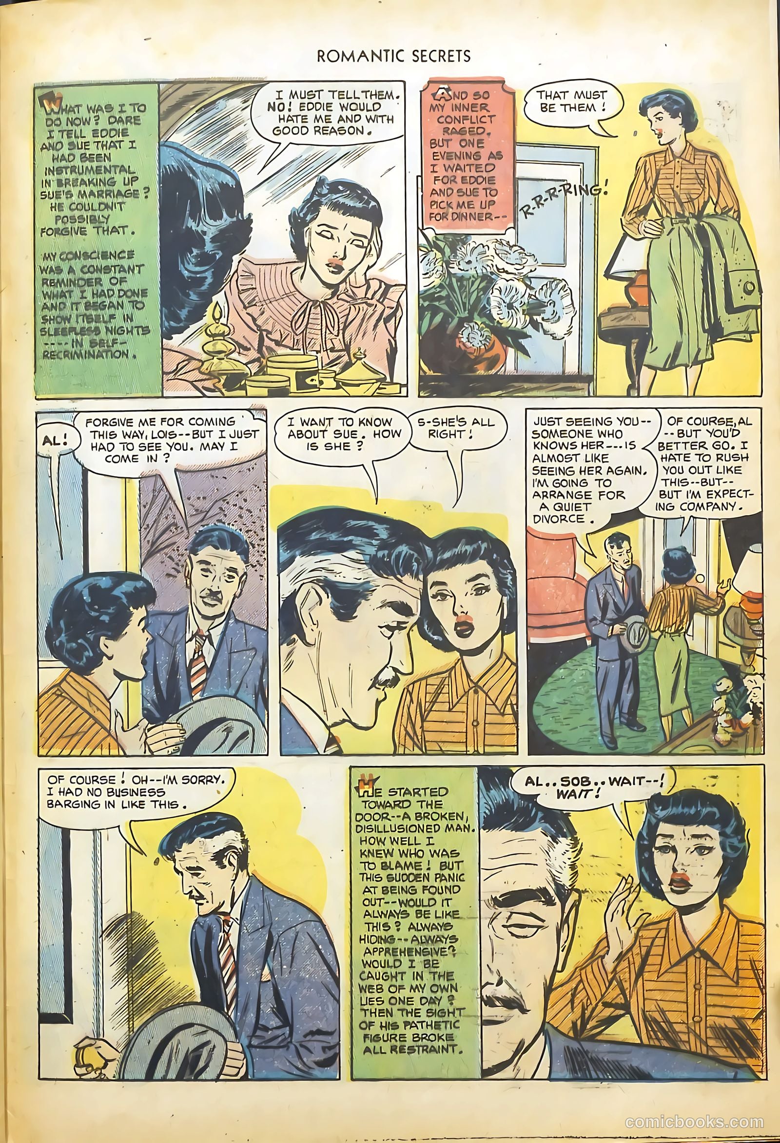 Romantic Secrets #32 (1961) — page 33 of 36