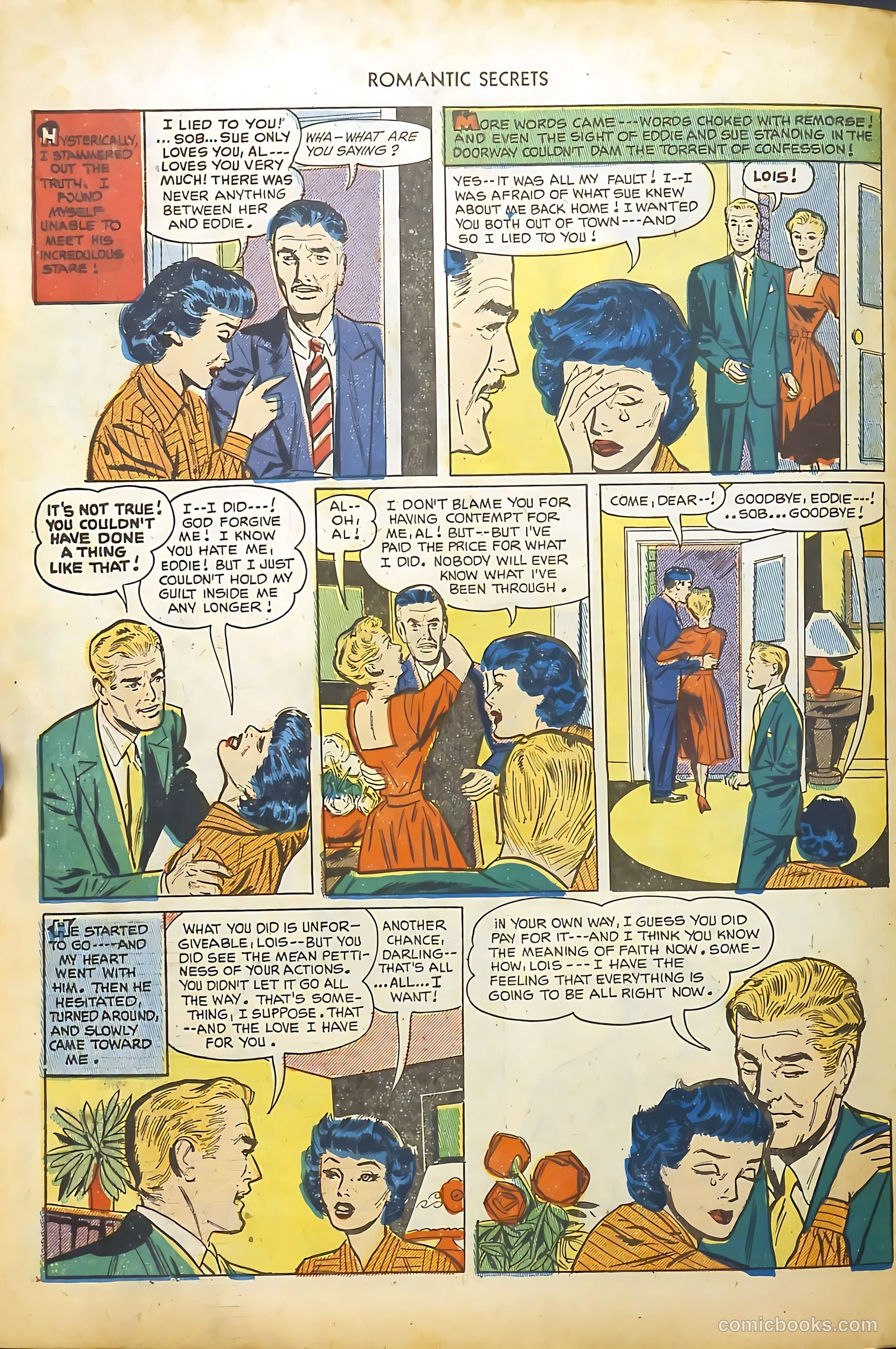Romantic Secrets #32 (1961) — page 34 of 36