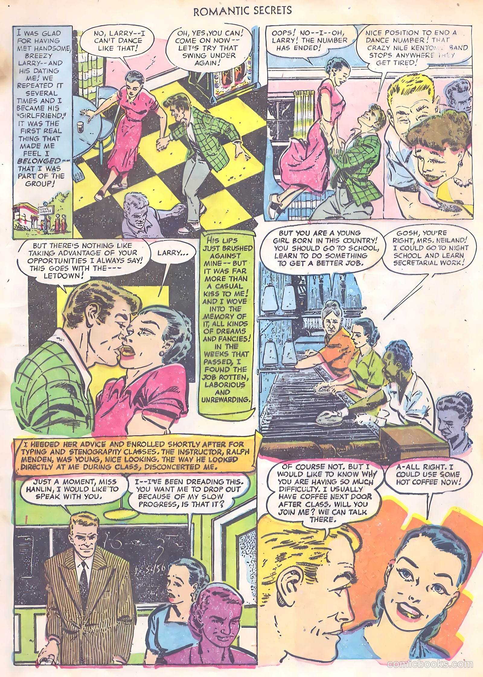 Romantic Secrets #33 (1952) — page 5 of 36