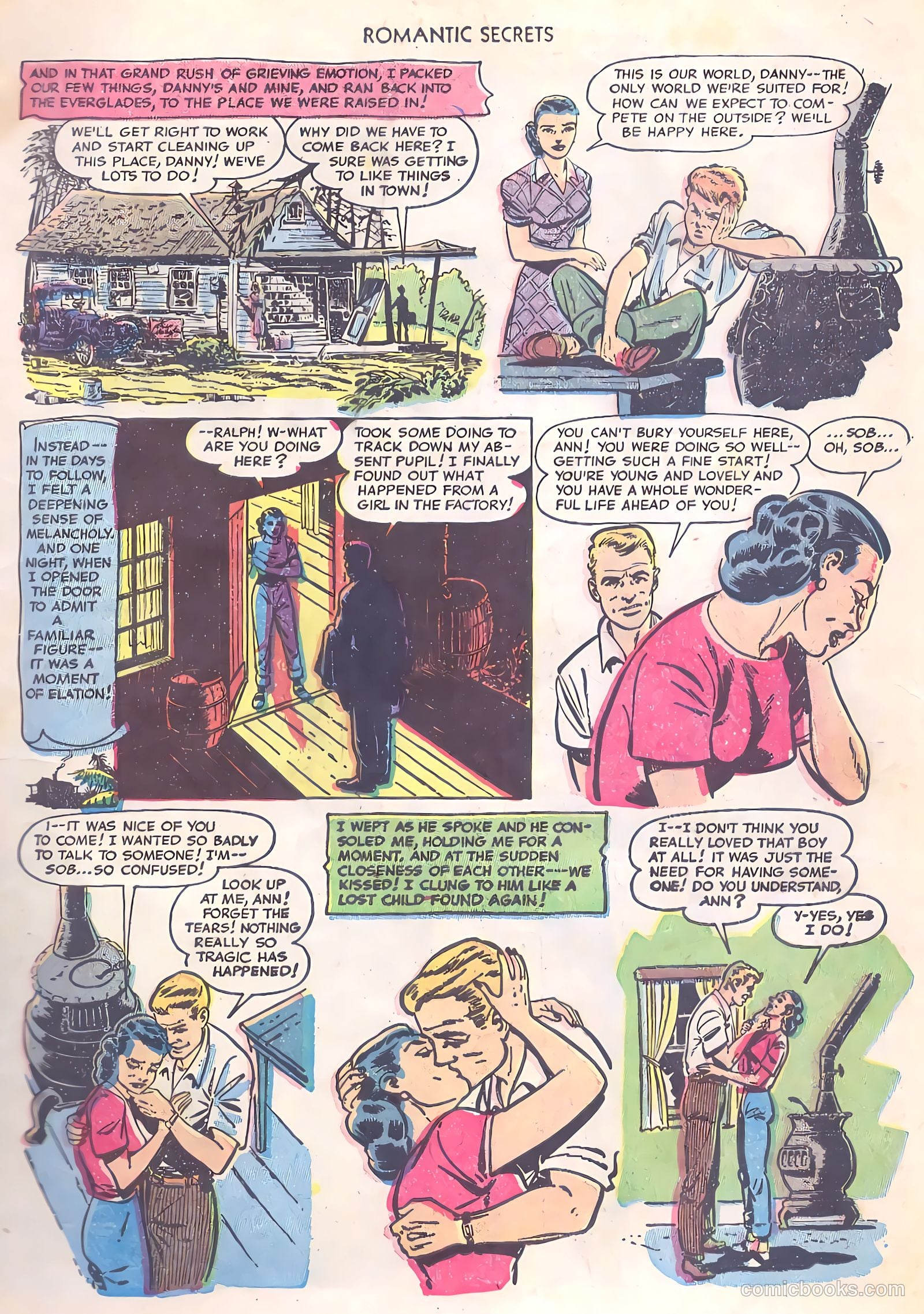 Romantic Secrets #33 (1952) — page 7 of 36