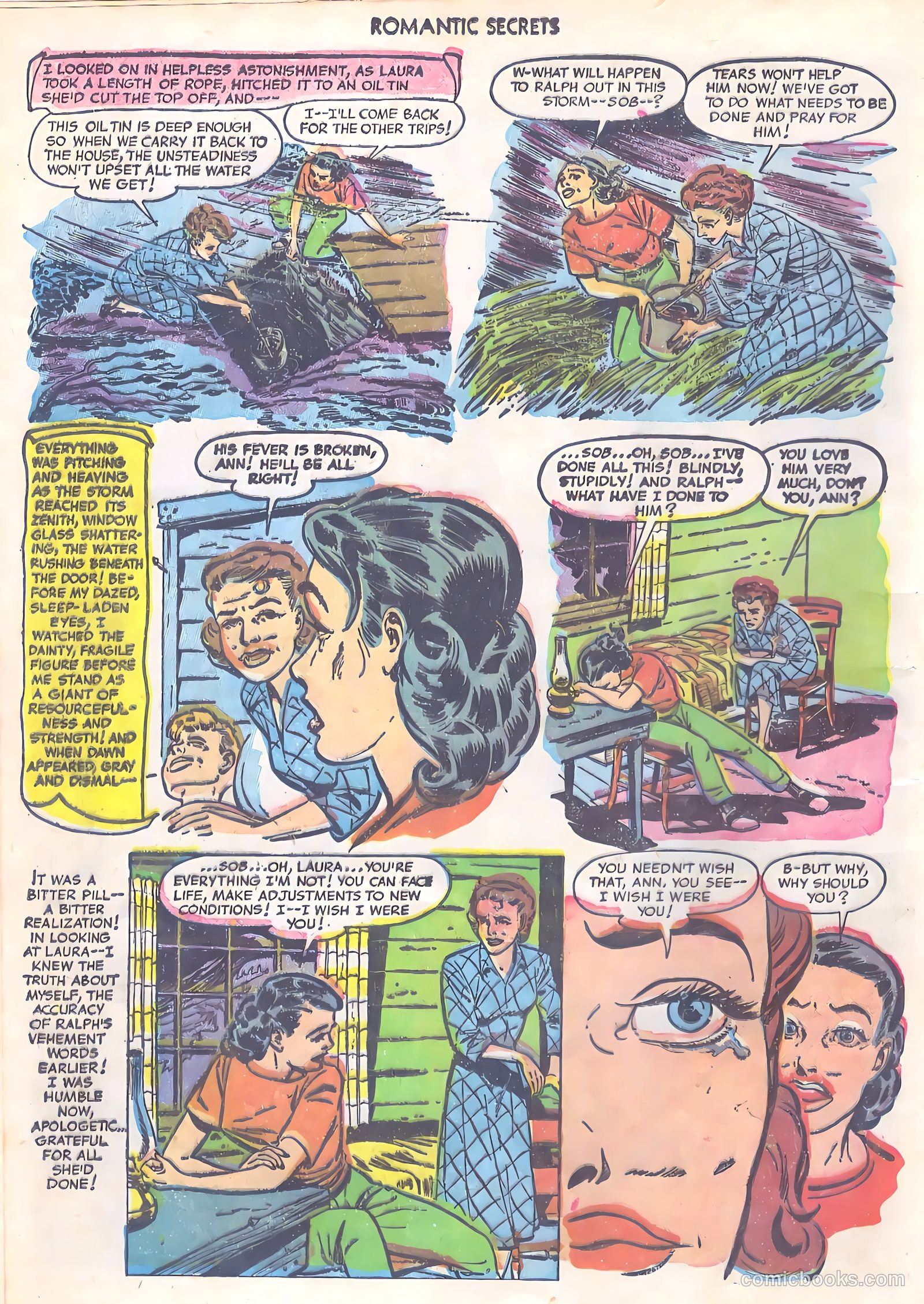 Romantic Secrets #33 (1952) — page 12 of 36