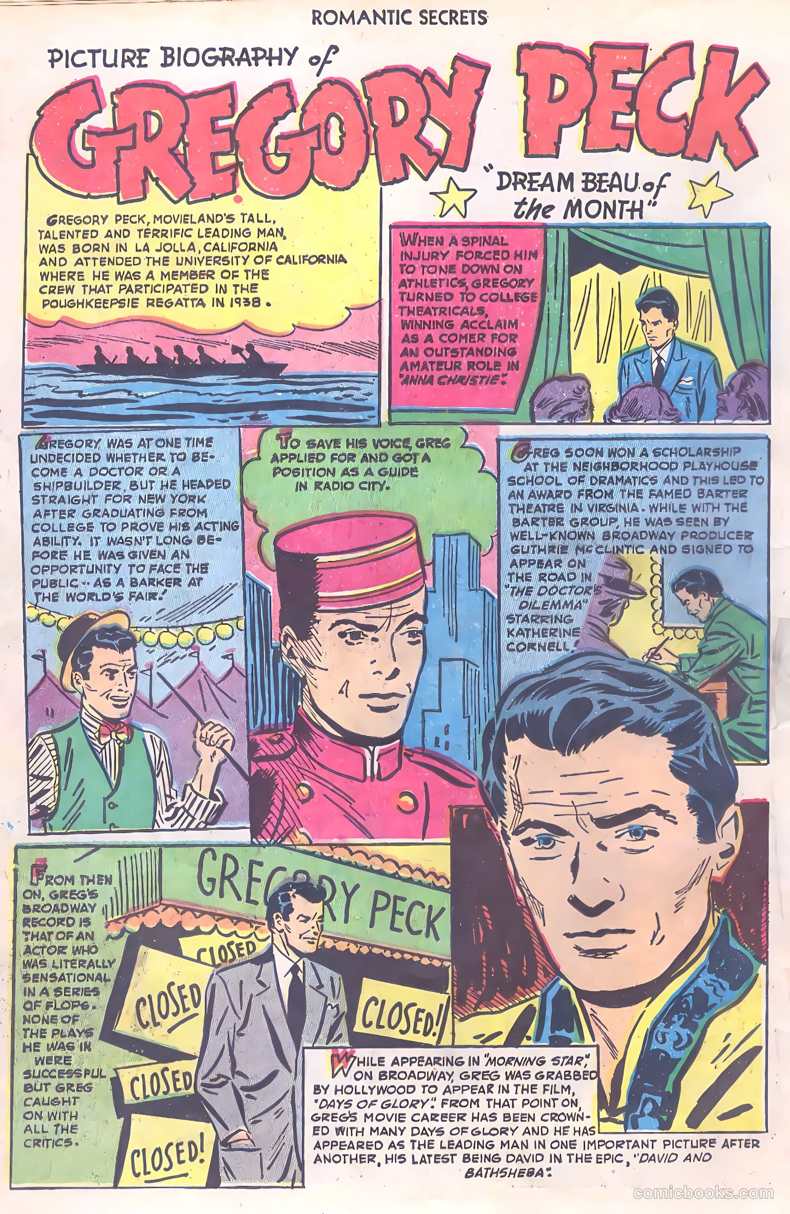 Romantic Secrets #33 (1952) — page 14 of 36