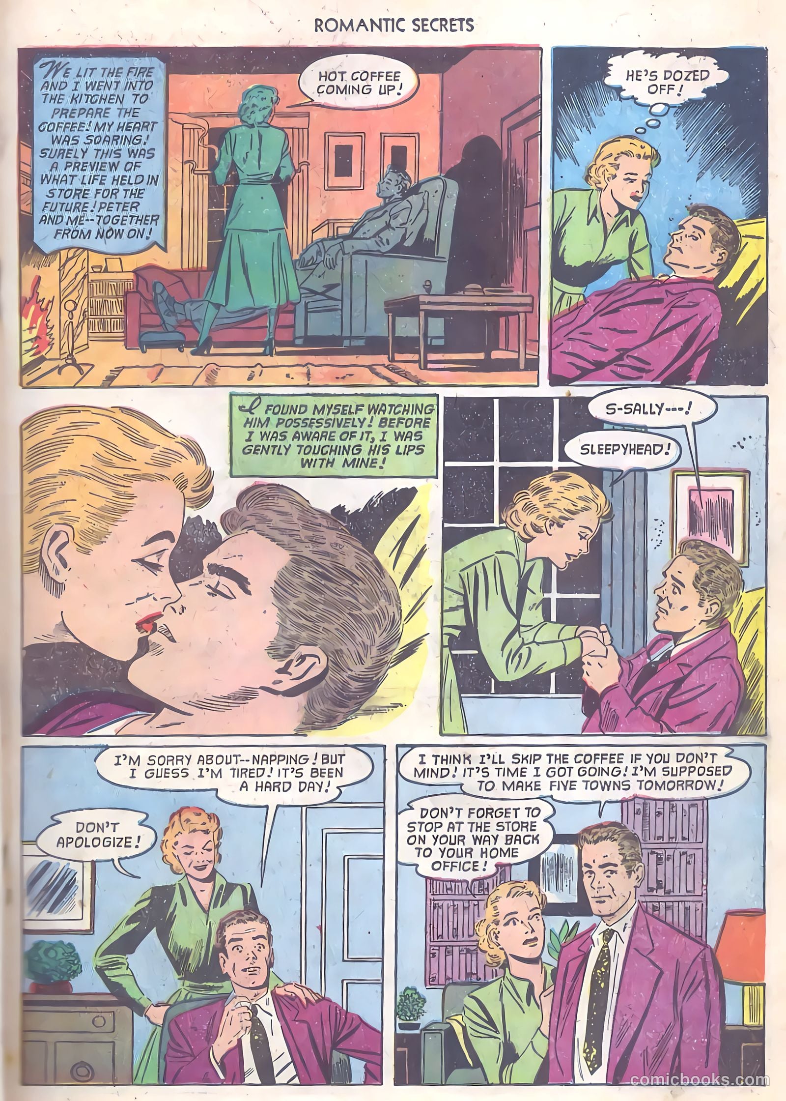 Romantic Secrets #33 (1952) — page 19 of 36