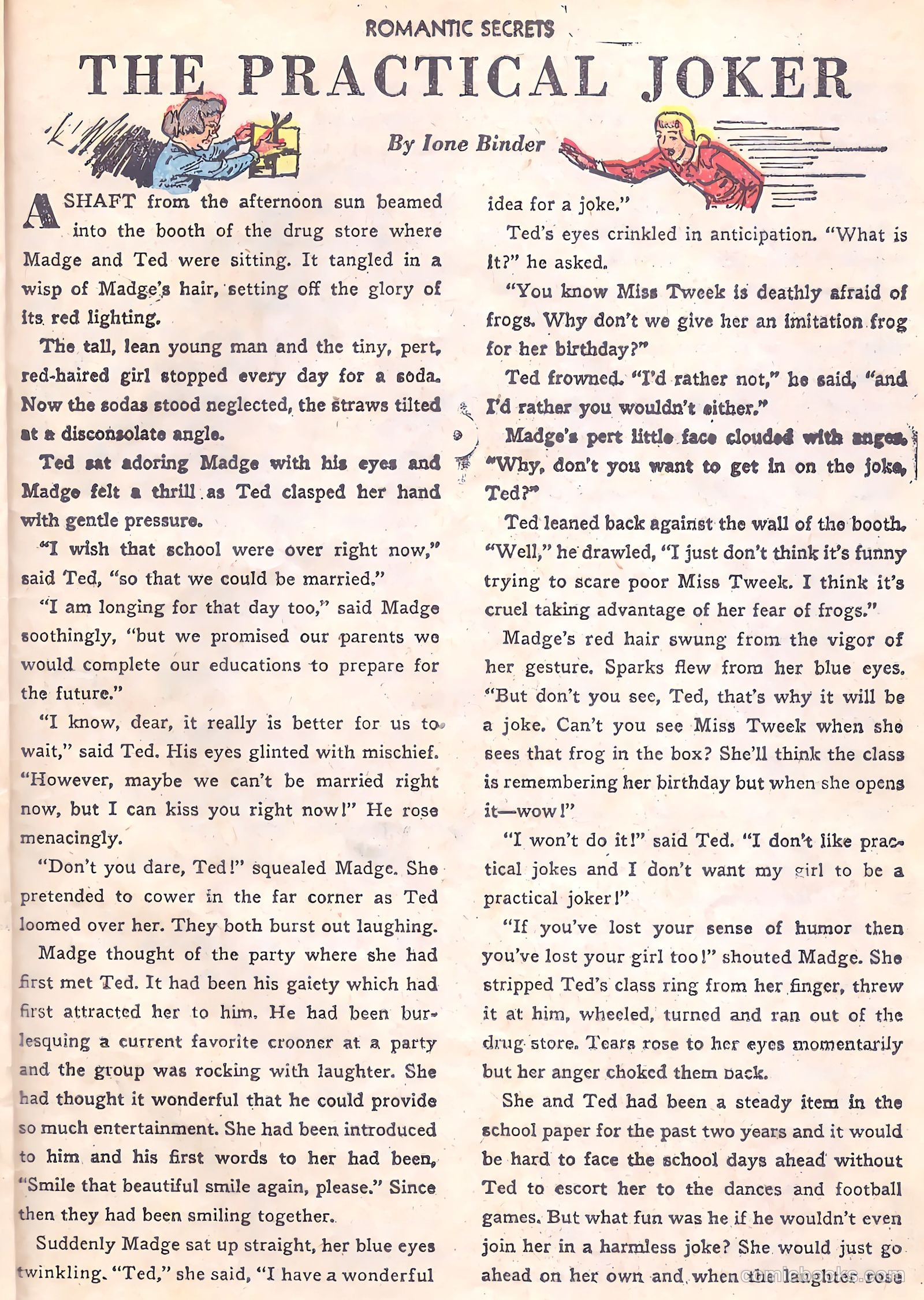 Romantic Secrets #33 (1952) — page 25 of 36