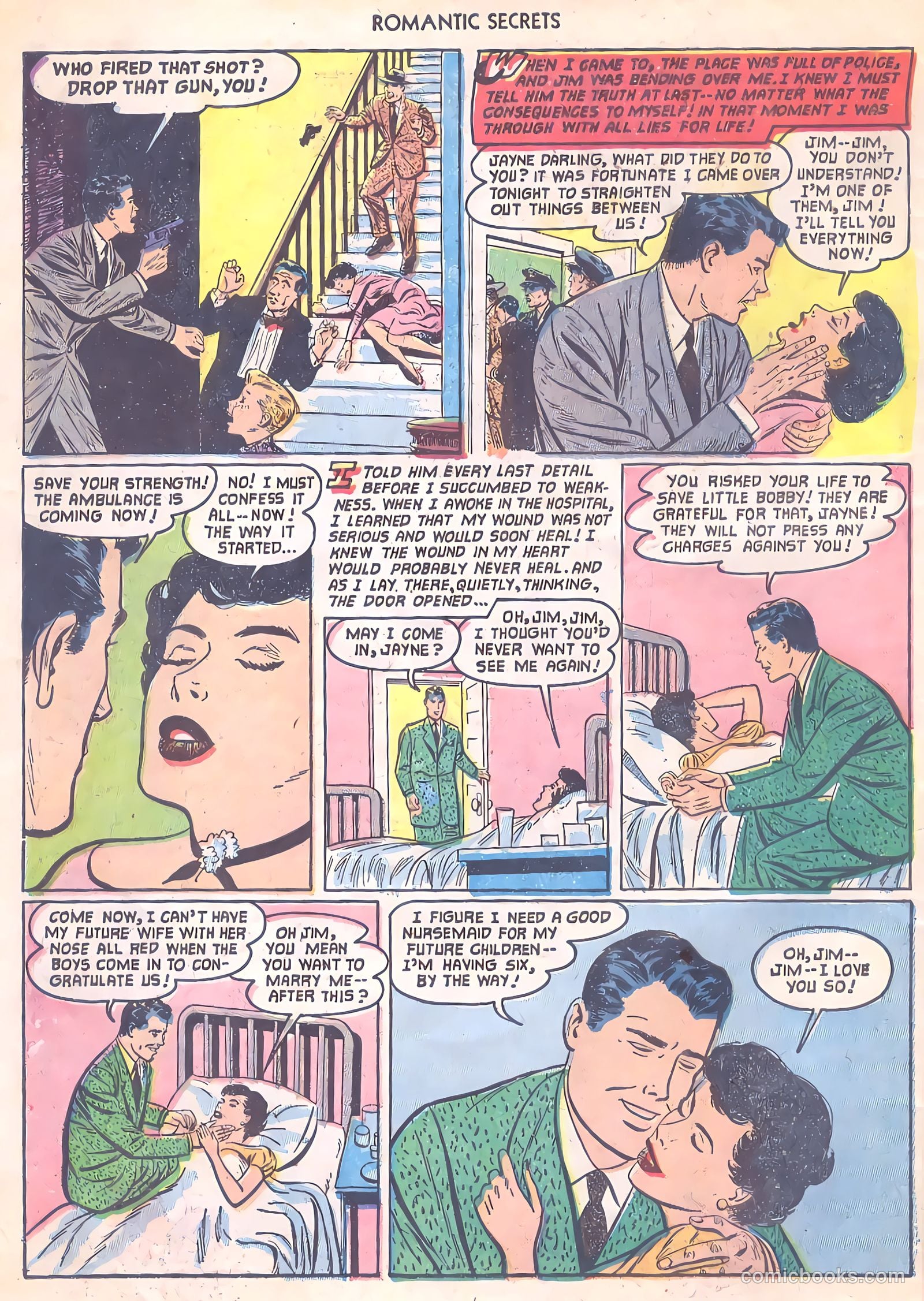 Romantic Secrets #33 (1952) — page 34 of 36