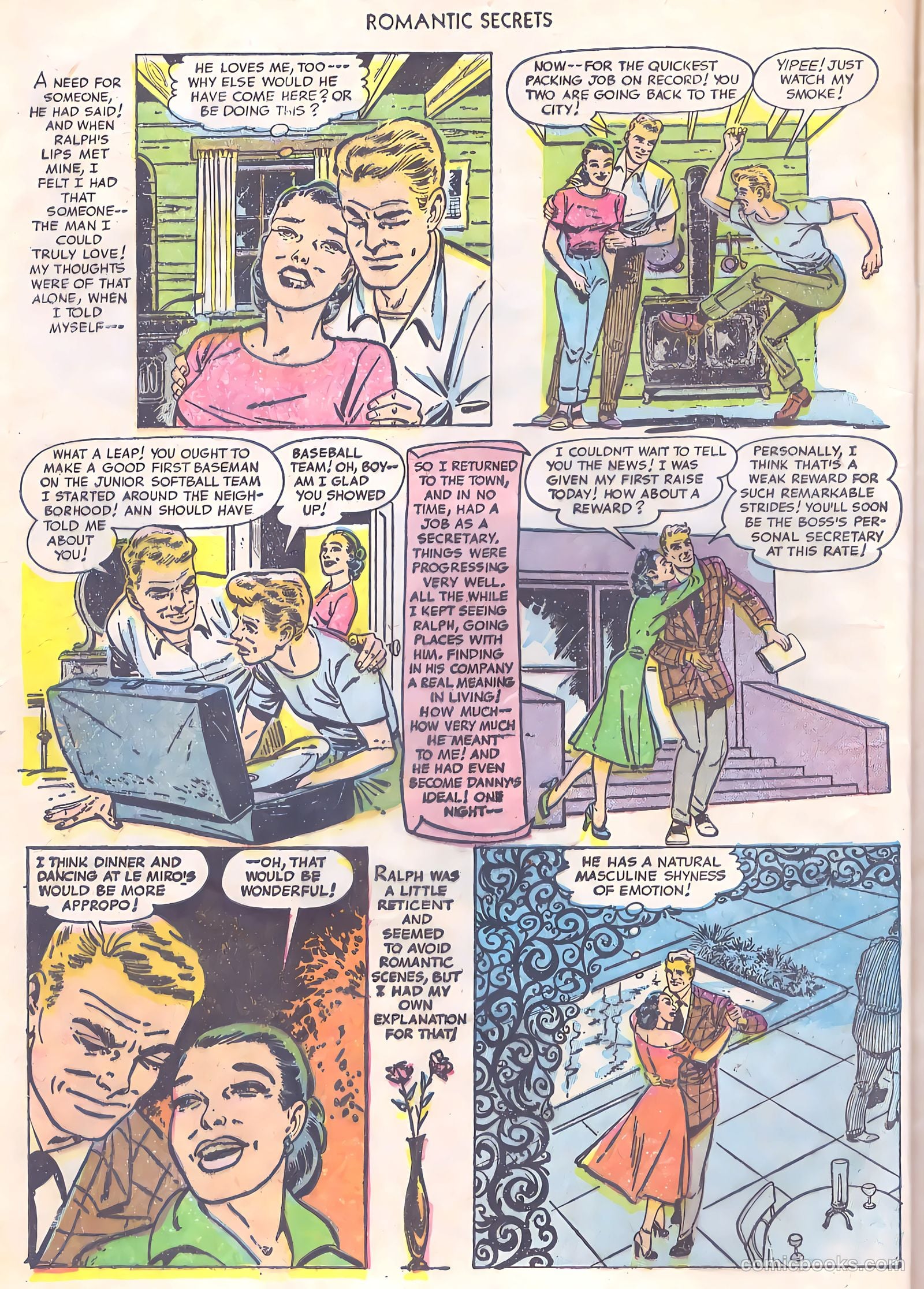 Romantic Secrets #33 (1961) — page 8 of 36