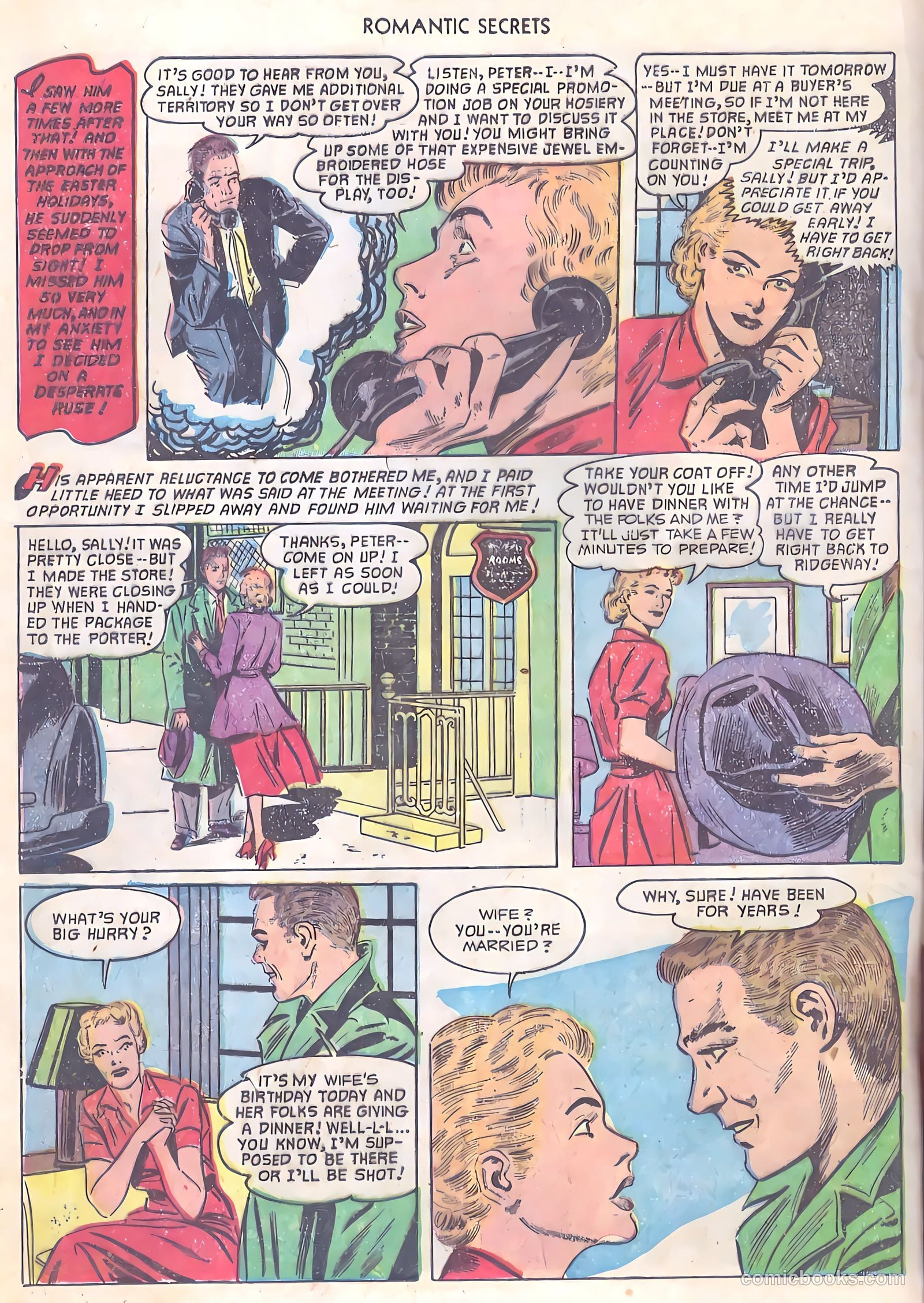 Romantic Secrets #33 (1961) — page 20 of 36