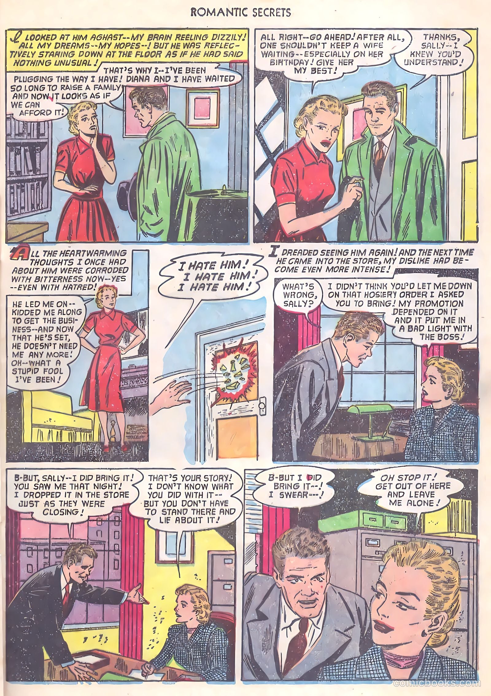 Romantic Secrets #33 (1961) — page 21 of 36