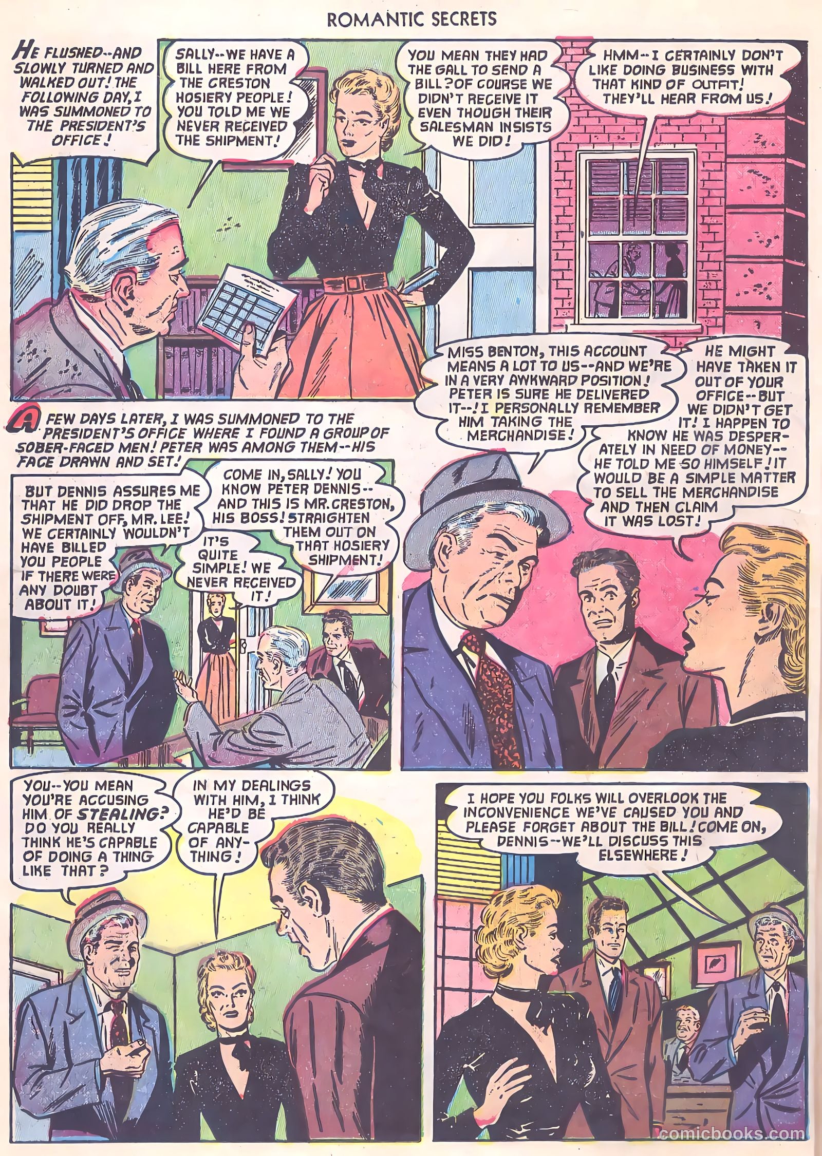 Romantic Secrets #33 (1961) — page 22 of 36