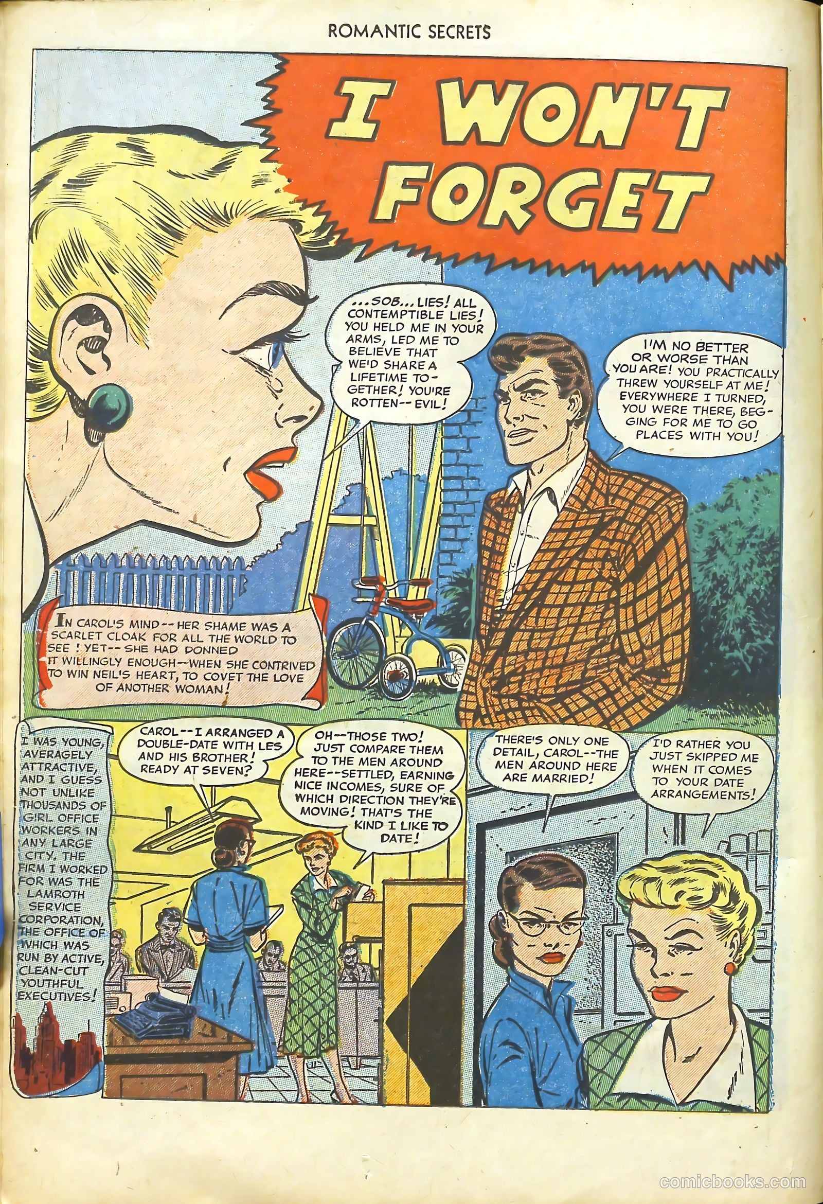 Romantic Secrets #34 (1961) — page 14 of 36