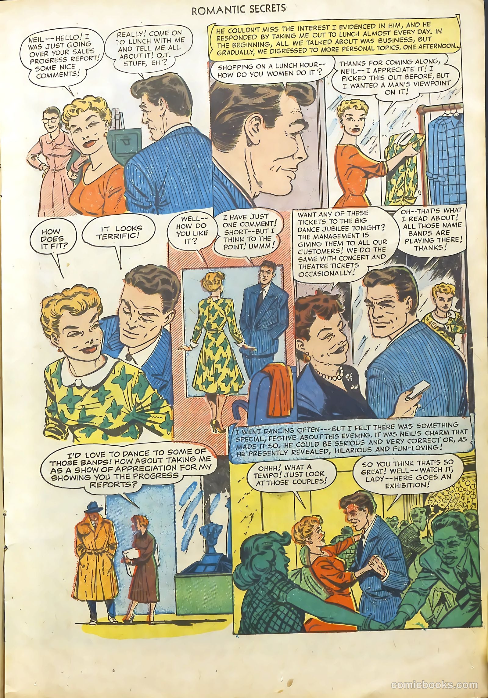 Romantic Secrets #34 (1961) — page 17 of 36